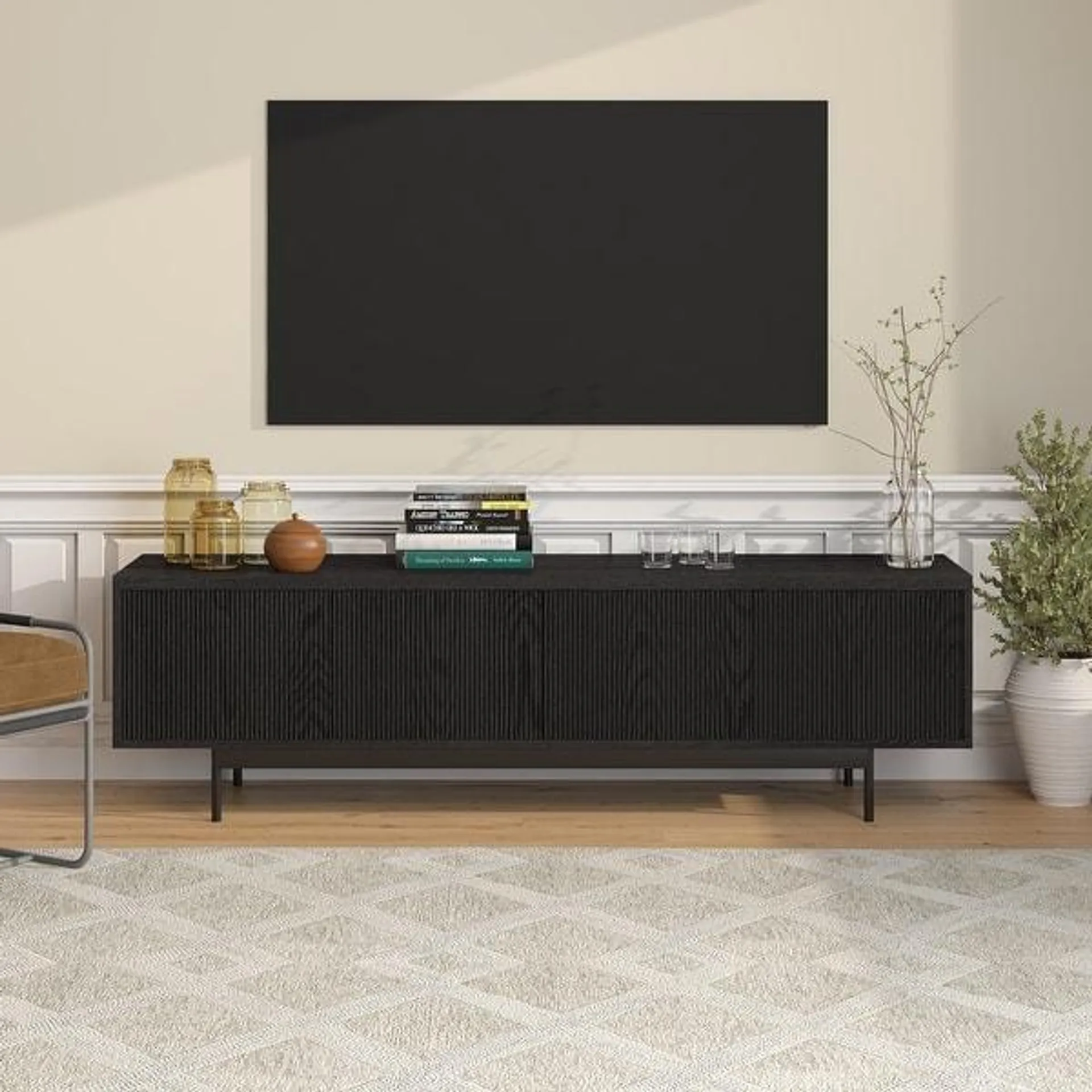 Whitman Rectangular TV Stand for TV's up to 75" - 70" Wide