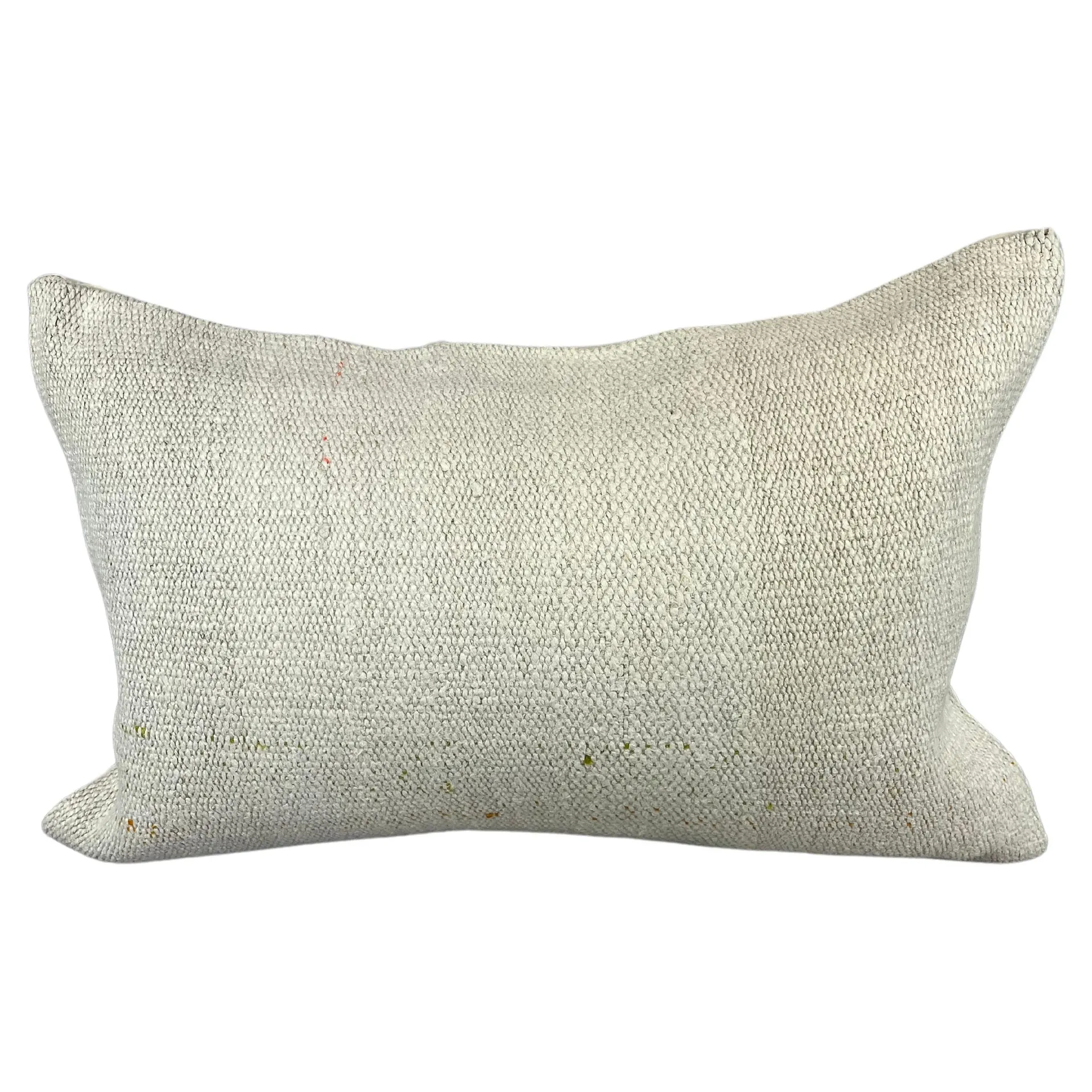 16 x 24 Hemp Pillow Turkish Cushion Natural White Pillow Cushion Cover #6196