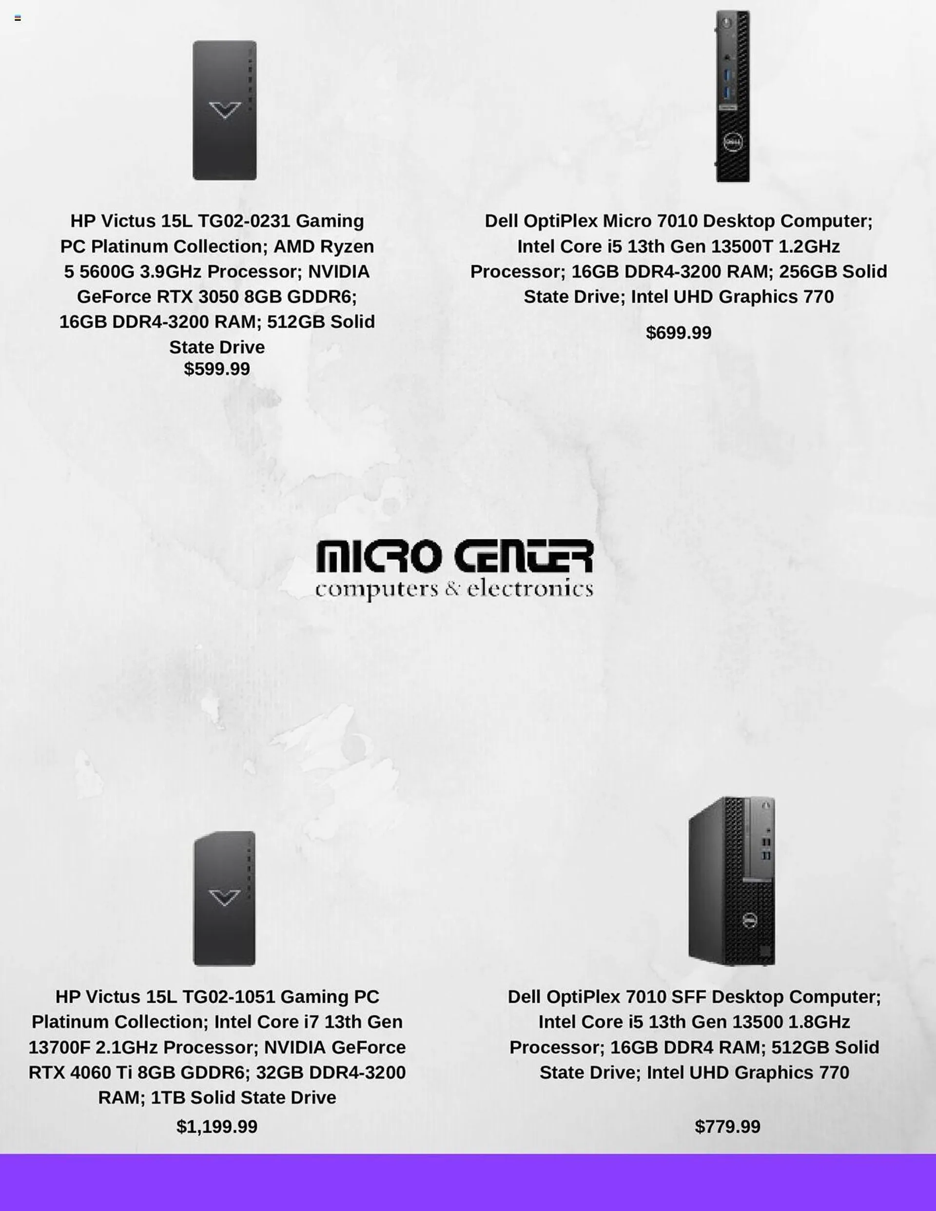 Micro Center Weekly Ad - 2