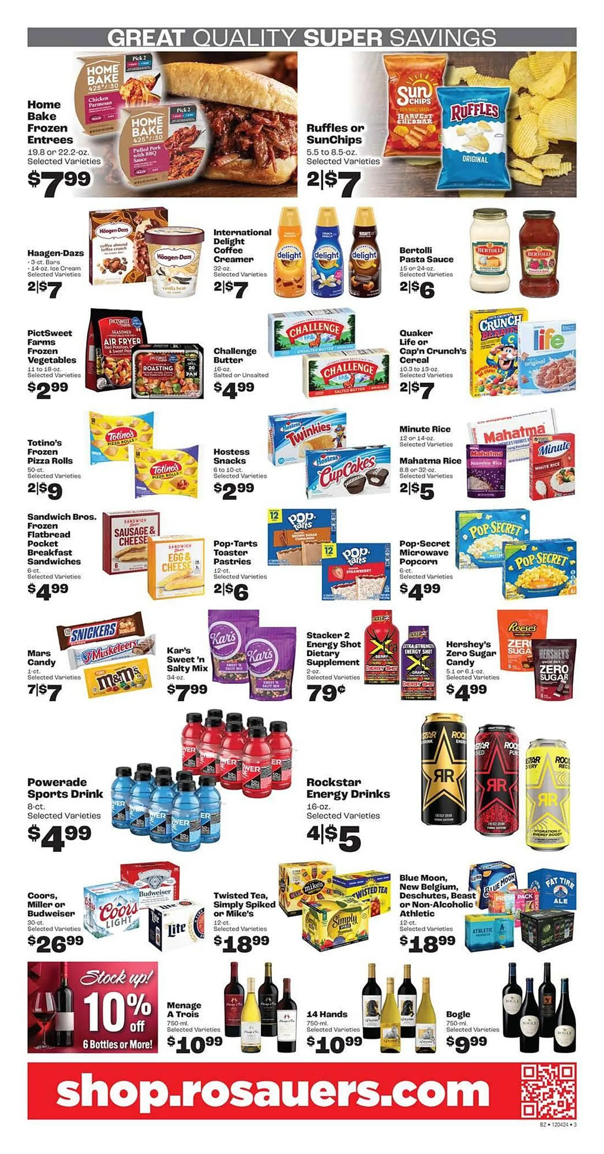 Weekly ad Rosauers Weekly Ad from December 4 to December 10 2024 - Page 4