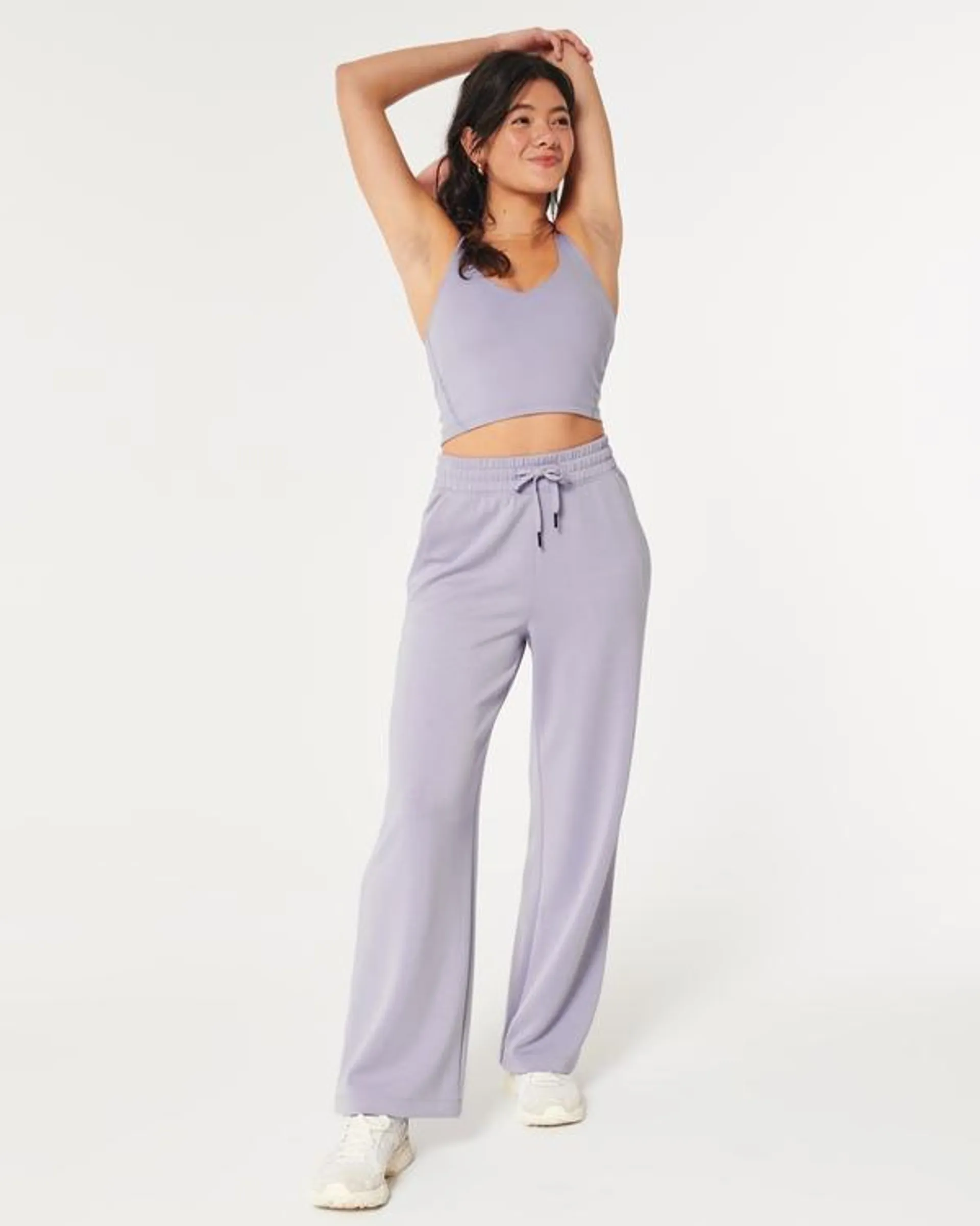 Gilly Hicks Active Cooldown Wide-Leg Pants