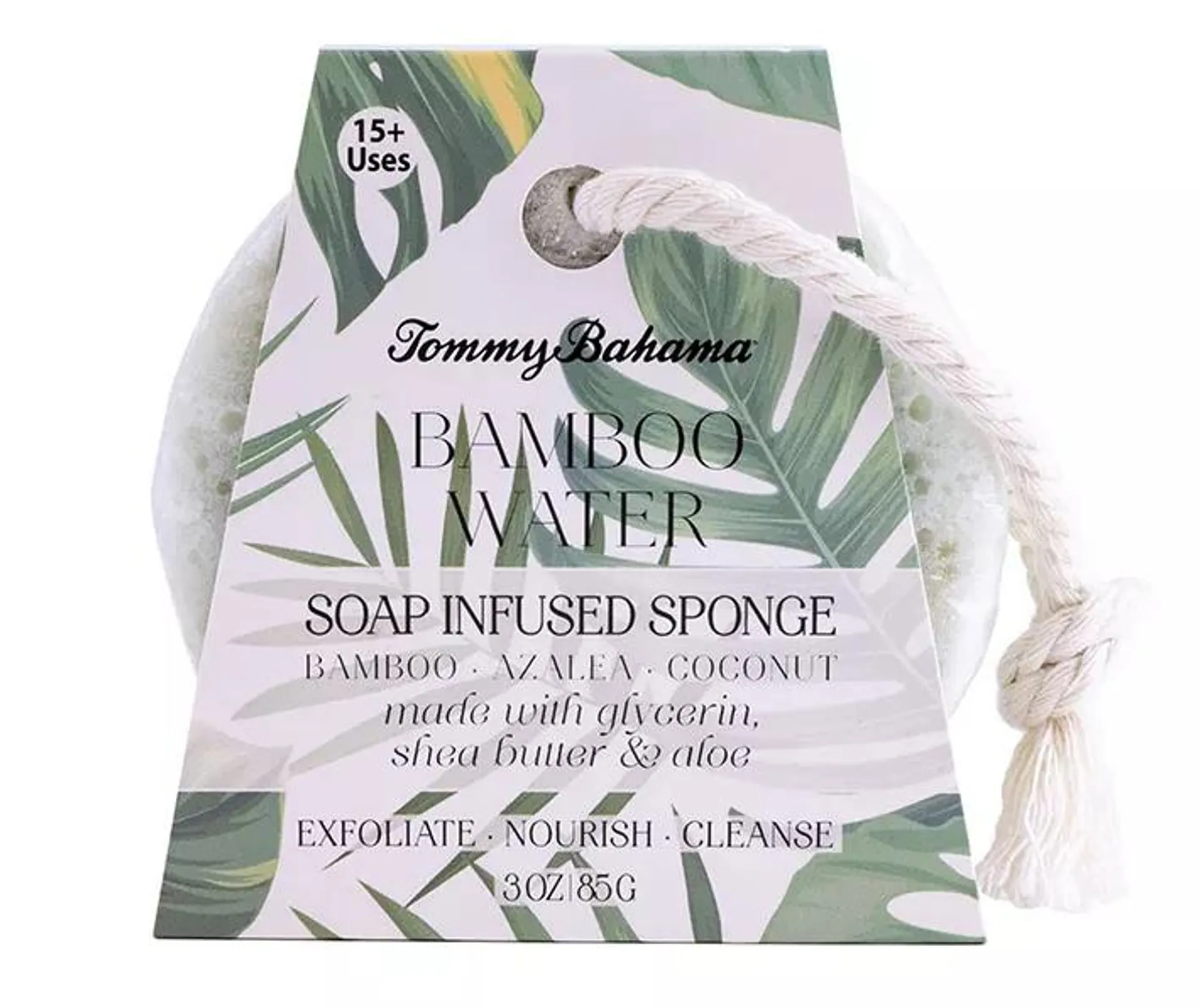 Bamboo Water Soap-Infused Sponge, 3 Oz.