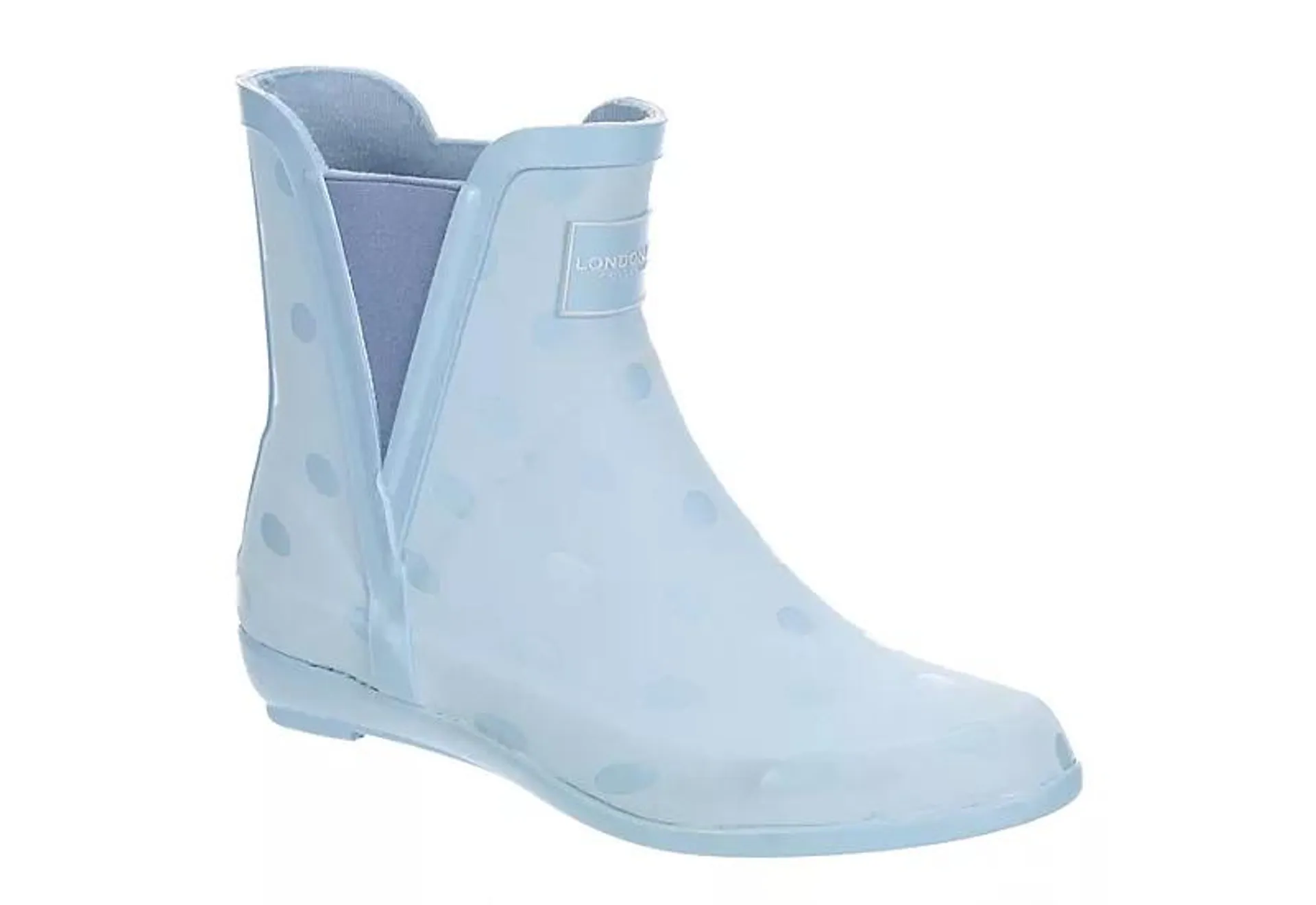 London Fog Womens Piccadilly Rain Boot - Blue