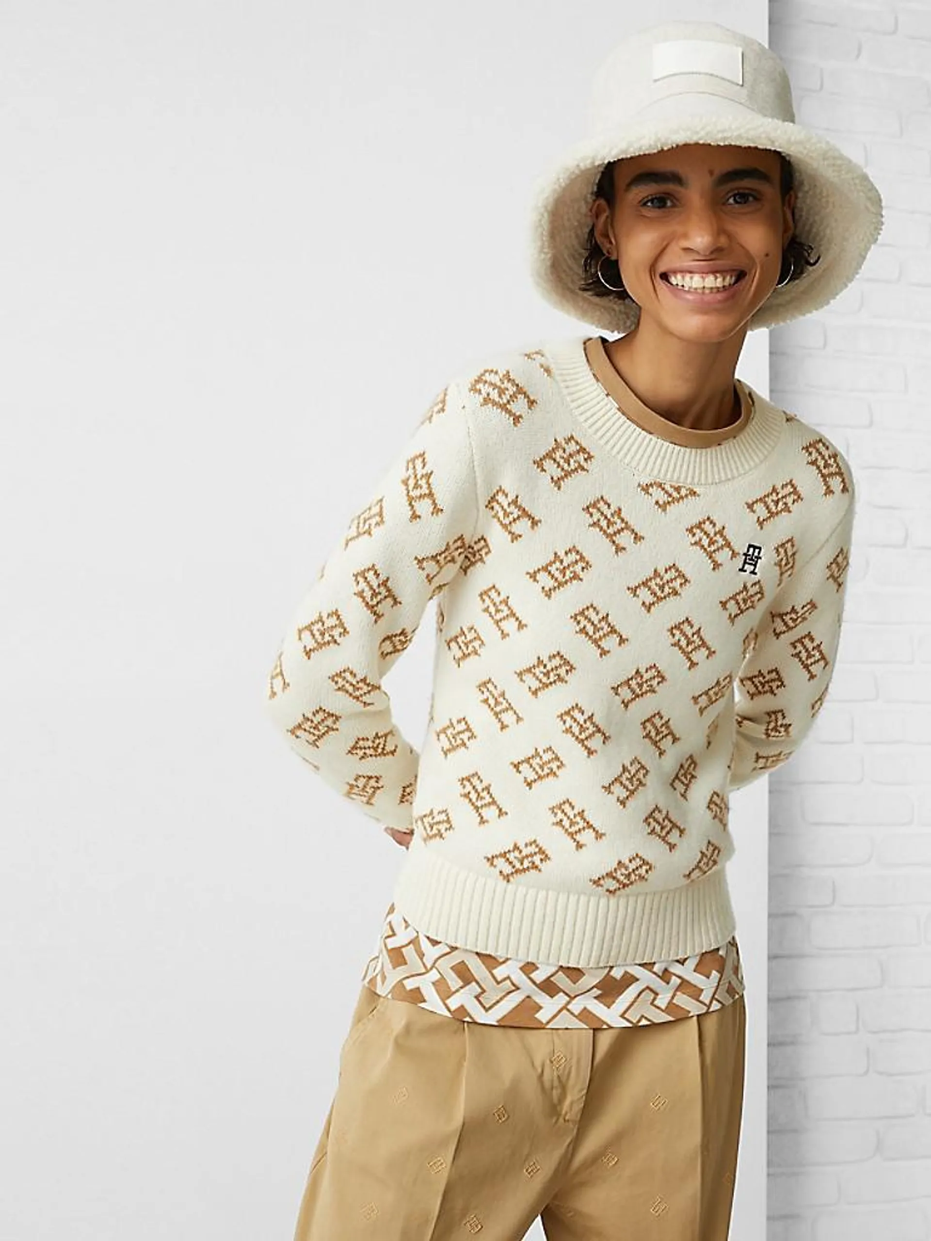 TH Monogram Sweater