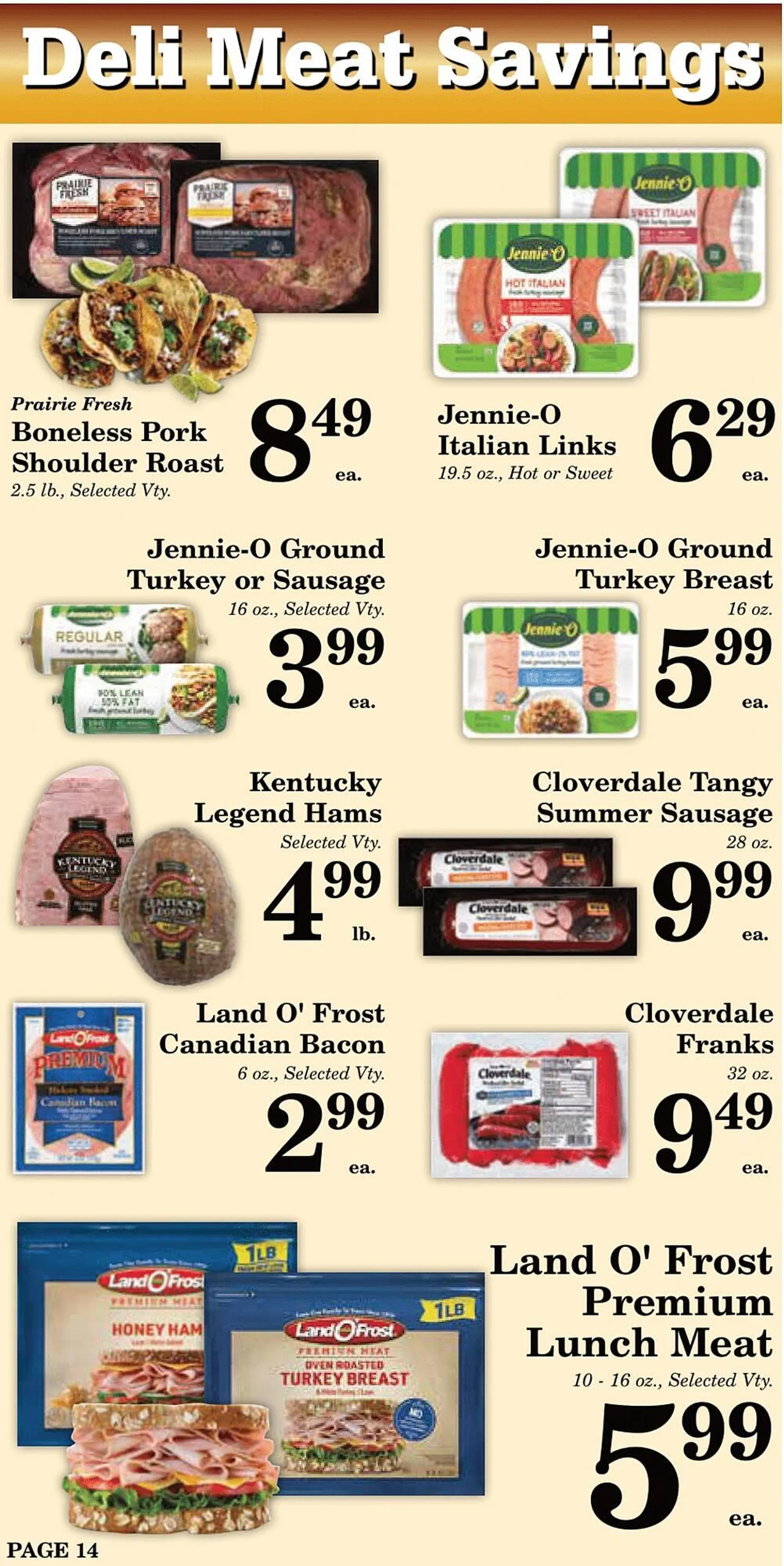 Weekly ad Harvest Foods ad from June 26 to July 30 2024 - Page 14