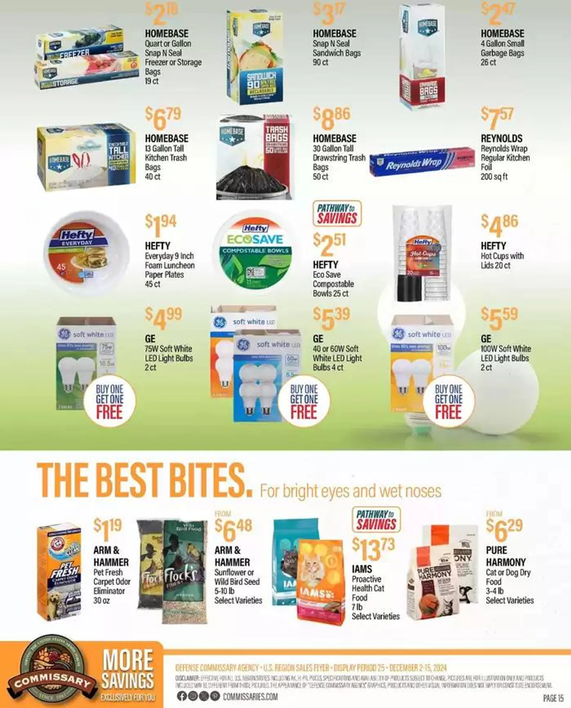 Weekly ad Flyer Commissary from December 2 to December 15 2024 - Page 15