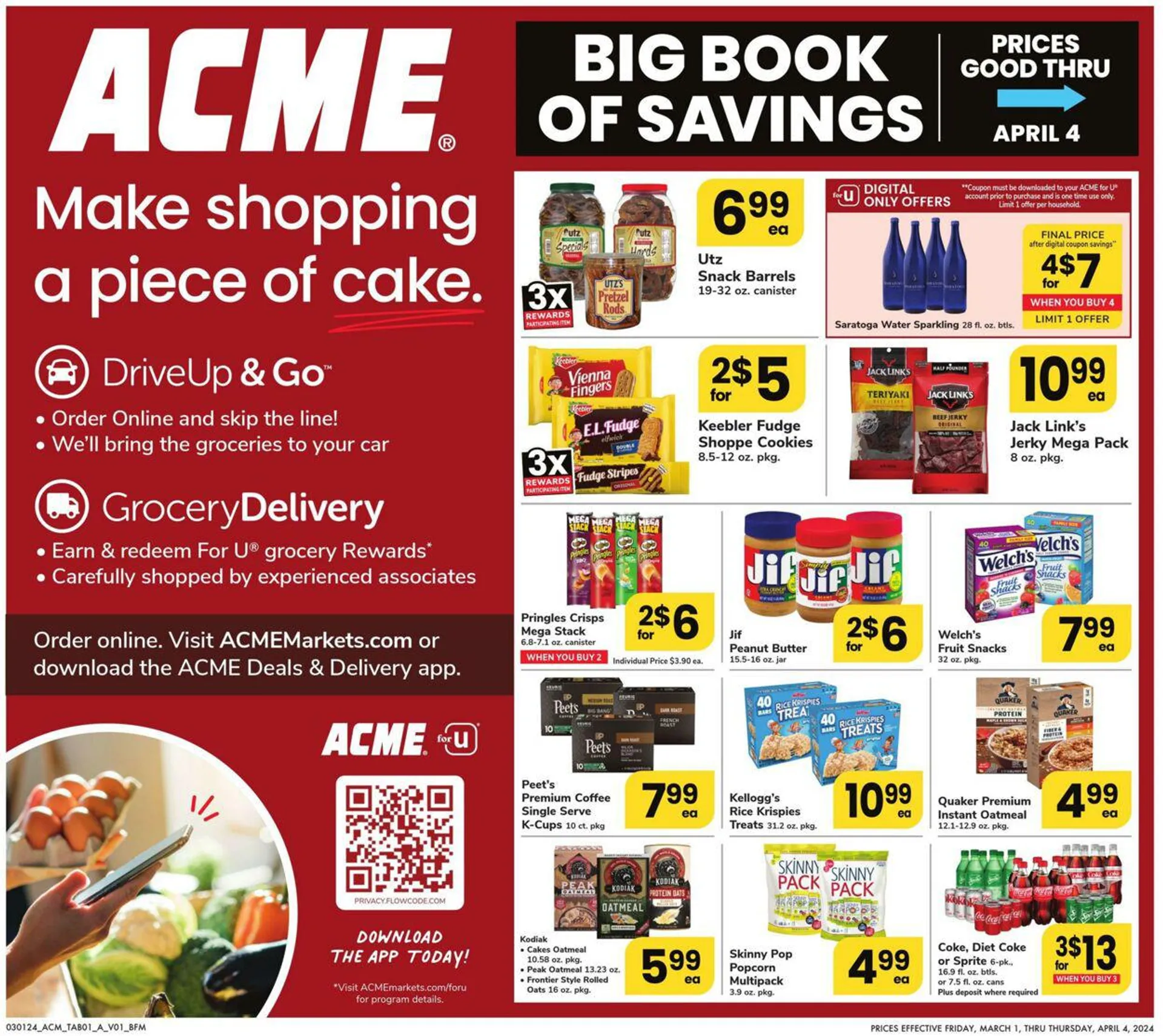 Weekly ad Acme Current weekly ad from March 1 to April 4 2024 - Page 