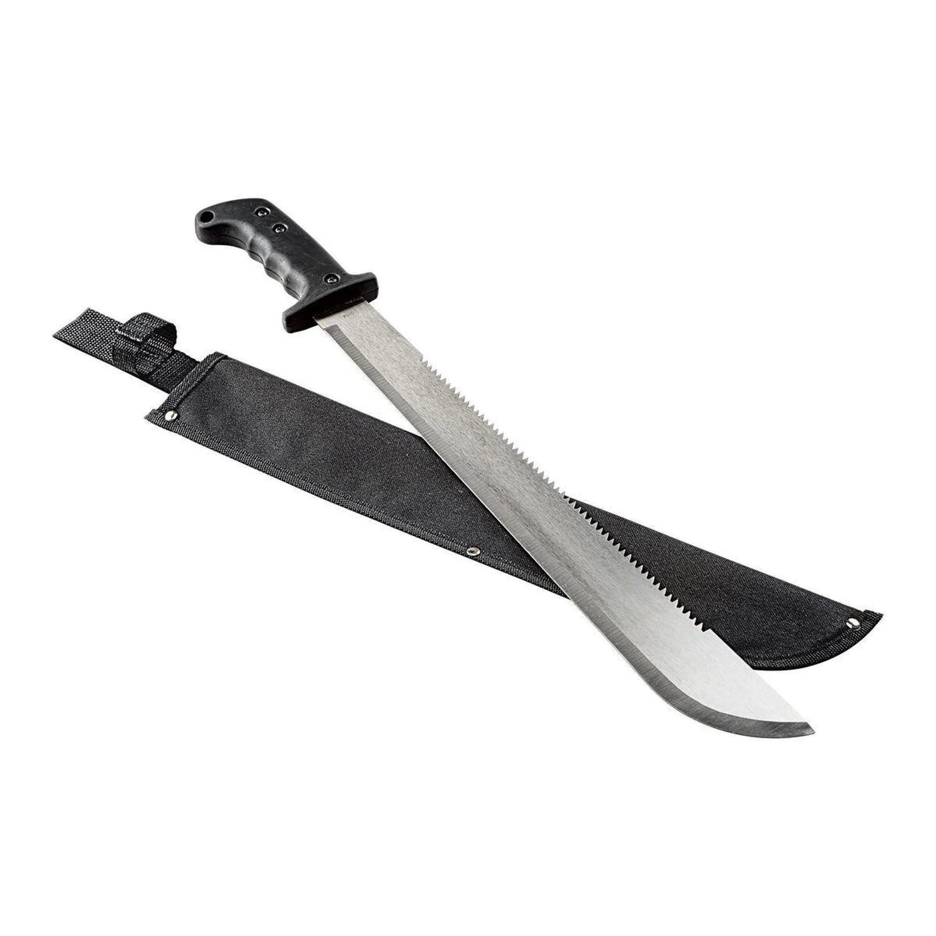 18 in. Machete with Serrated Blade