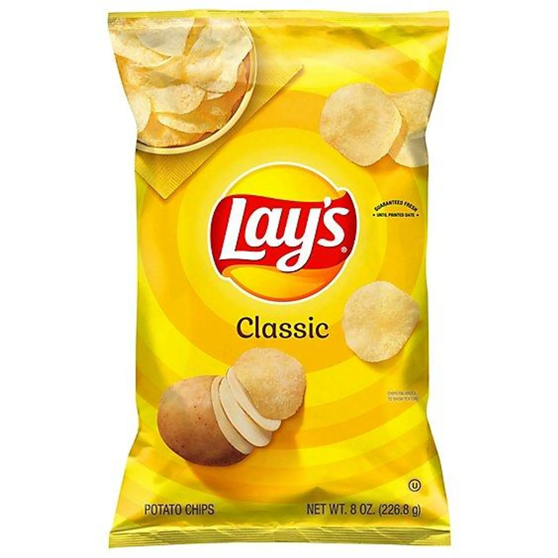 Lays Potato Chips Classic - 8 Oz