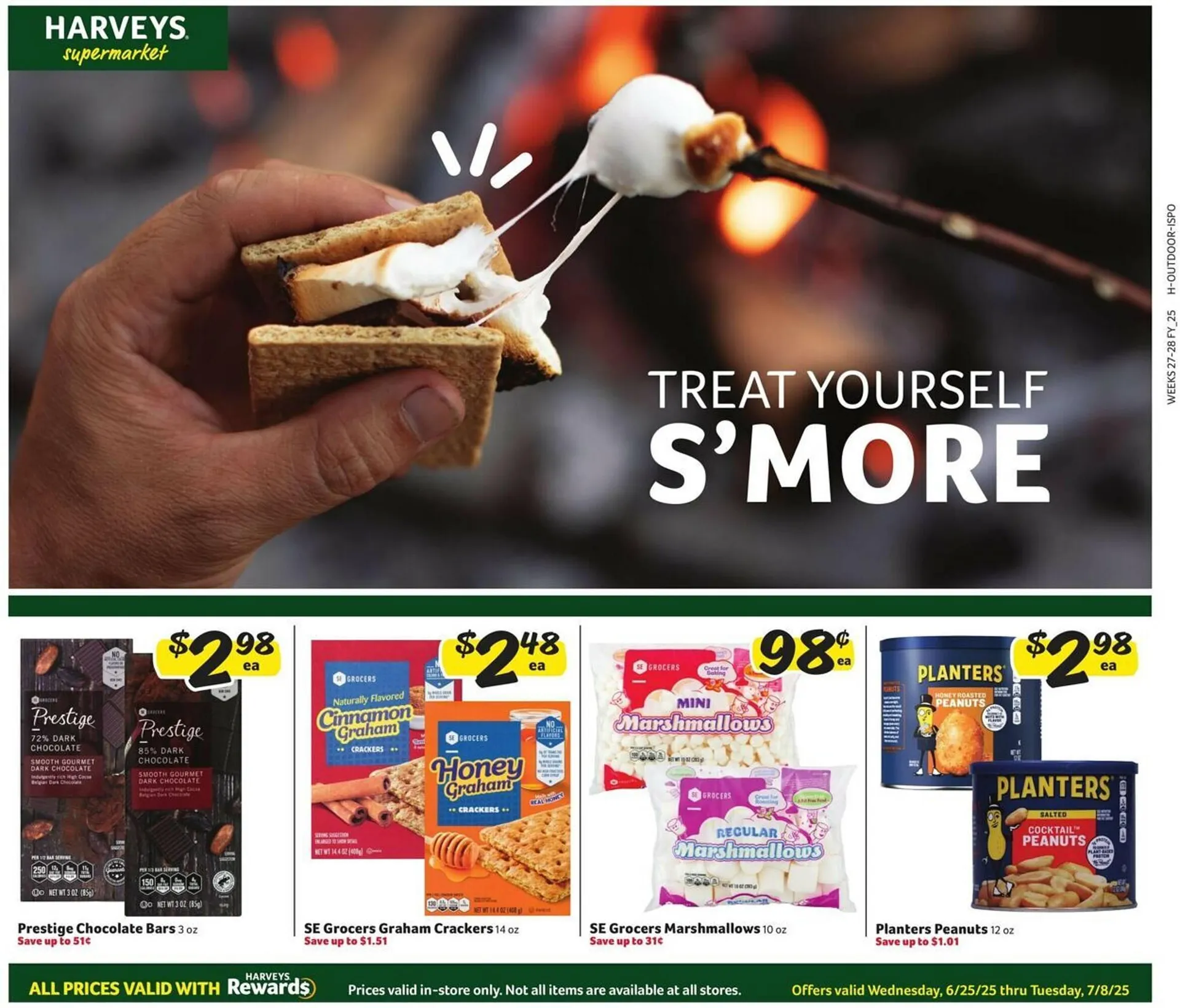 Weekly ad Harveys Supermarkets Weekly Ad from June 25 to July 8 2025 - Page 1