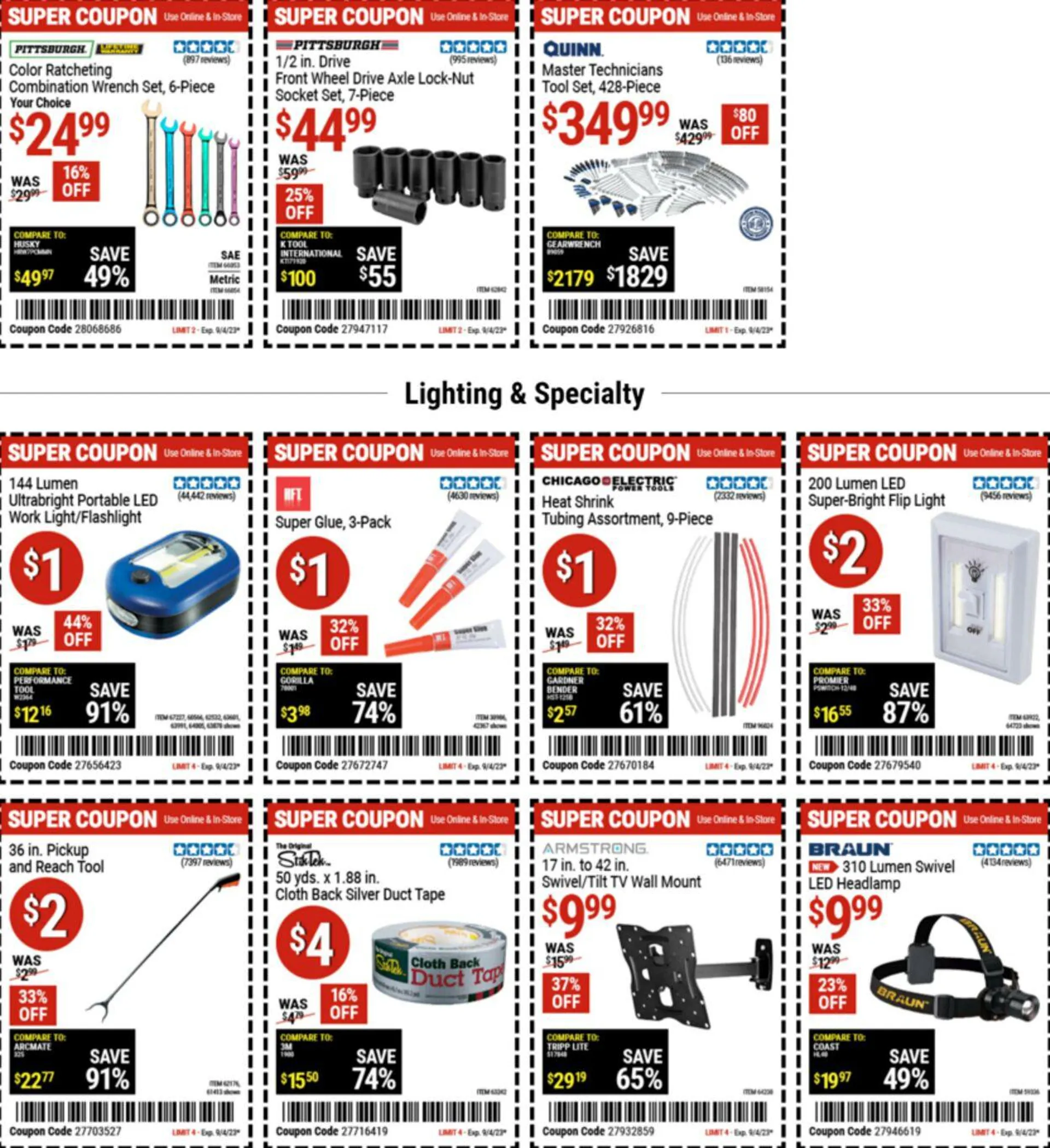 Harbor Freight - 5