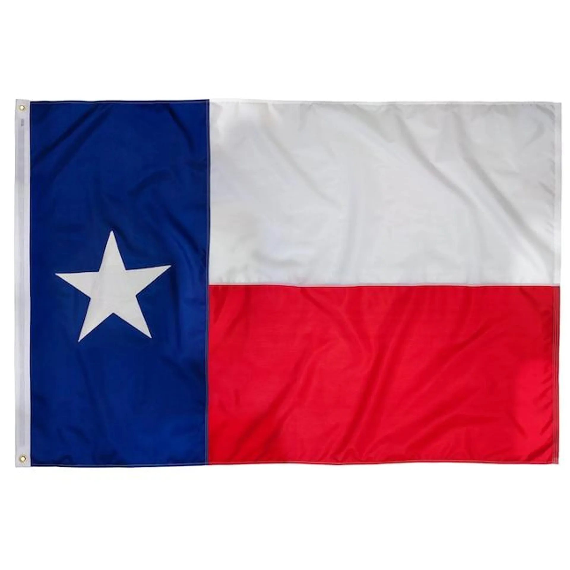Valley Forge Flag 5.23-ft W x 2.92-ft H State Texas State Flag