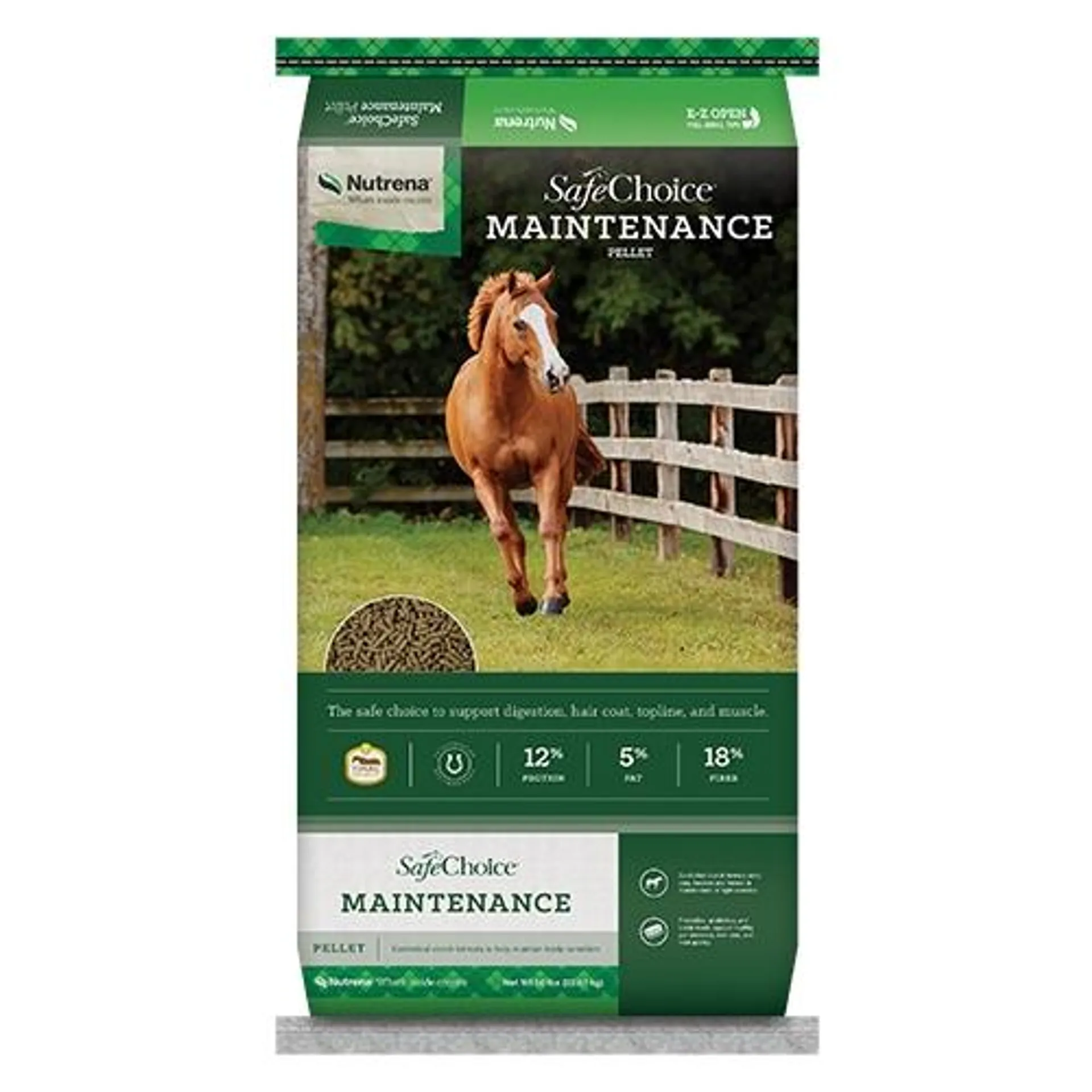 Nutrena Safechoice Maintenance Pellet, 50lb