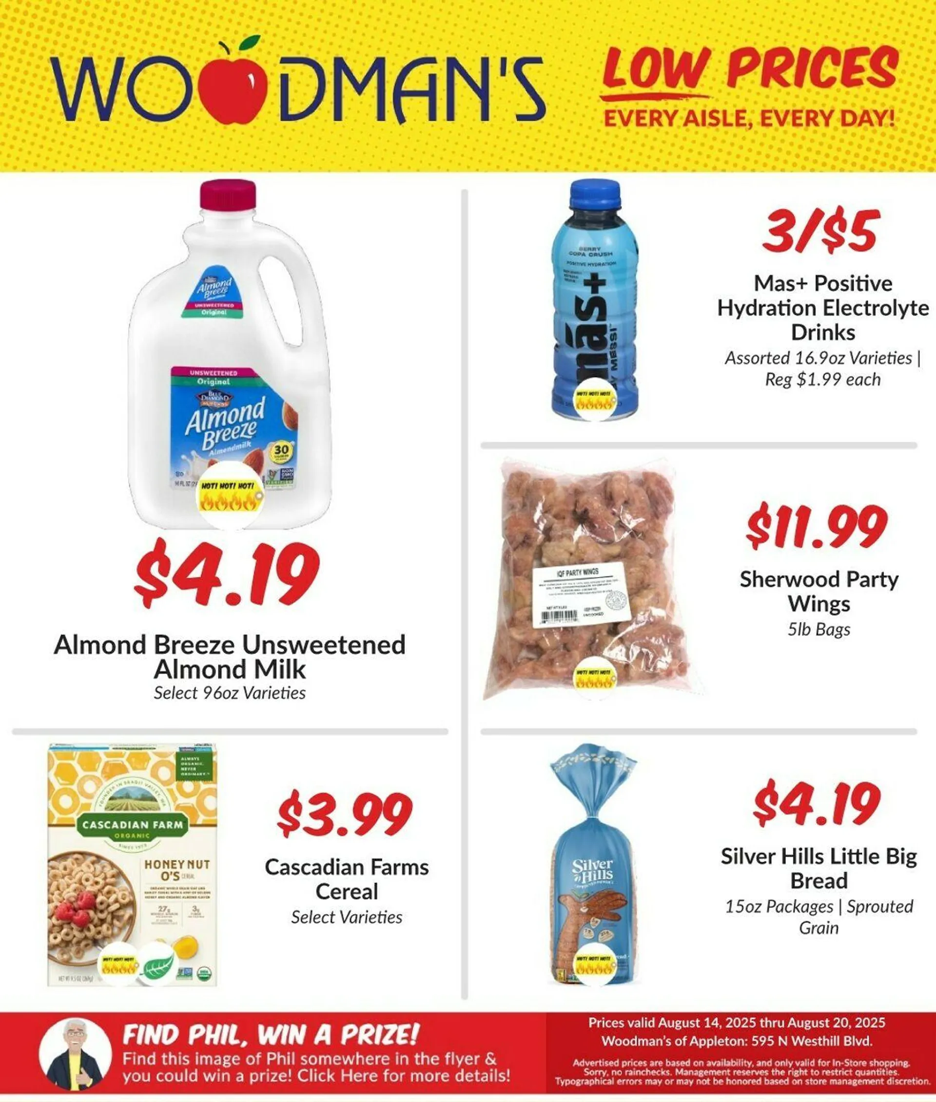 Weekly ad Woodman's Market - APPLETON, WI from August 14 to August 20 2025 - Page 1