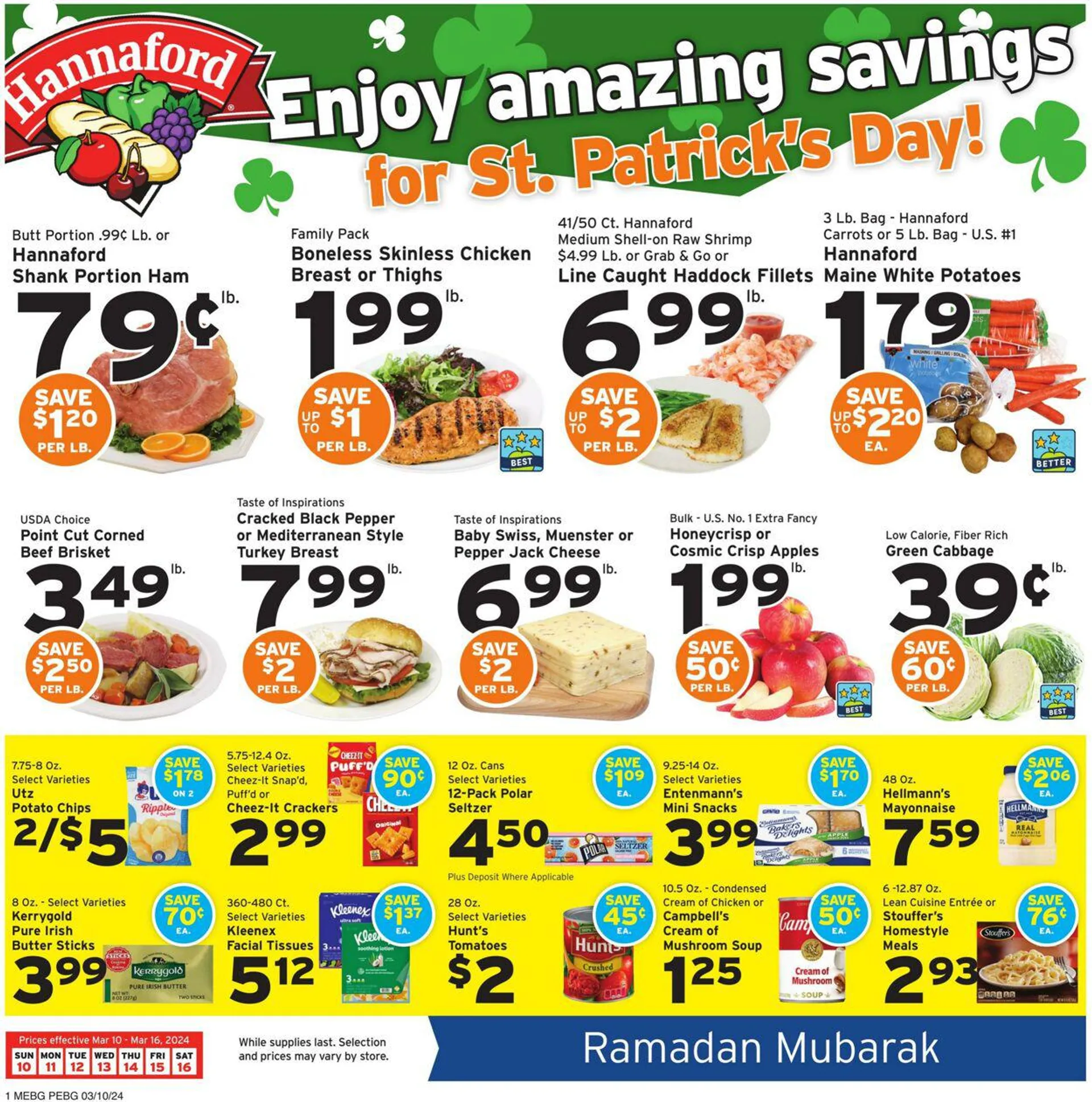 Weekly ad Hannaford Current weekly ad from March 10 to March 16 2024 - Page 