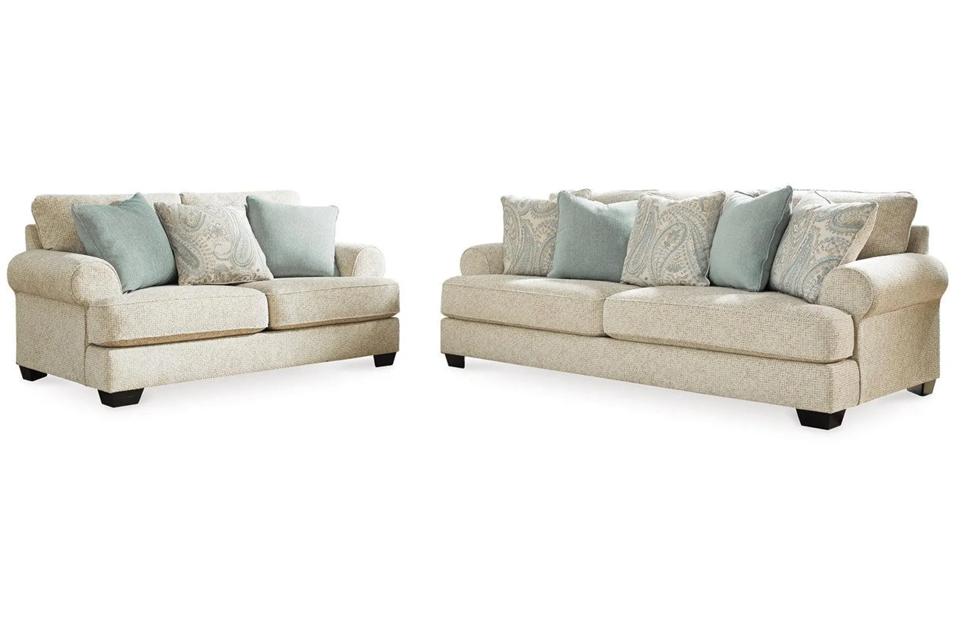 Monaghan Sofa and Loveseat