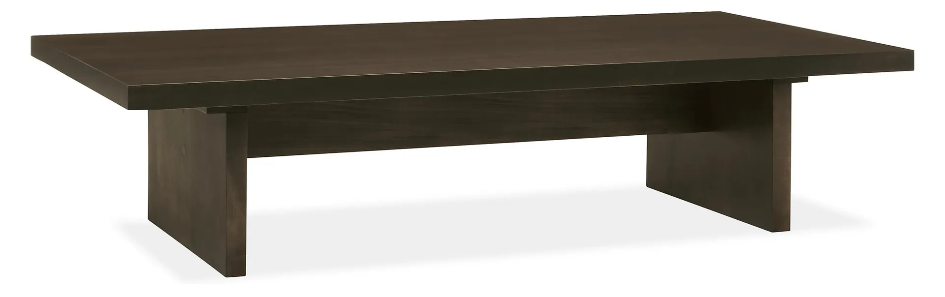 Corbett 60w 22d 18h Coffee Table in Charcoal