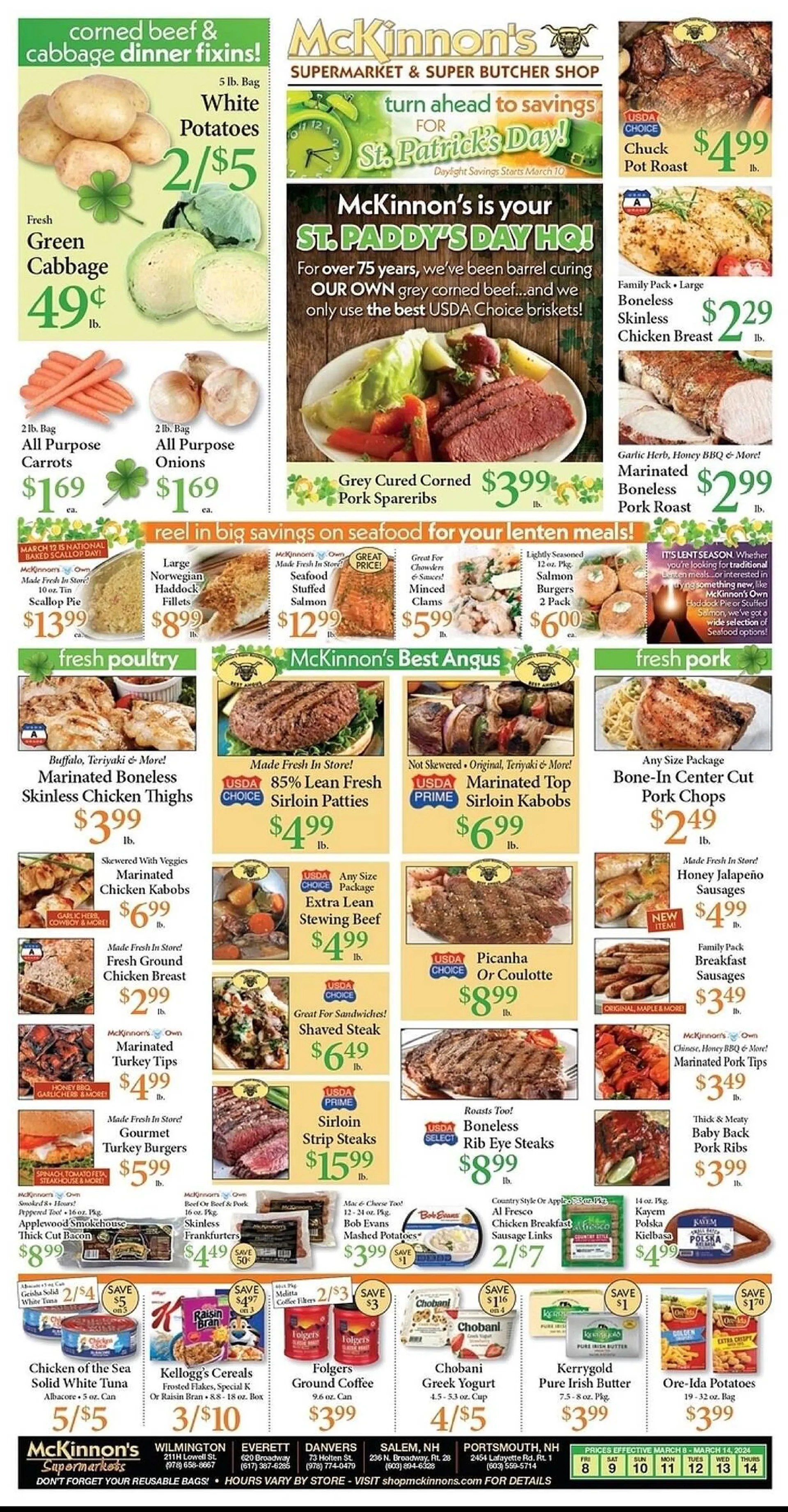 Weekly ad McKinnon's Supermarkets Weekly Ad from March 8 to March 14 2024 - Page 