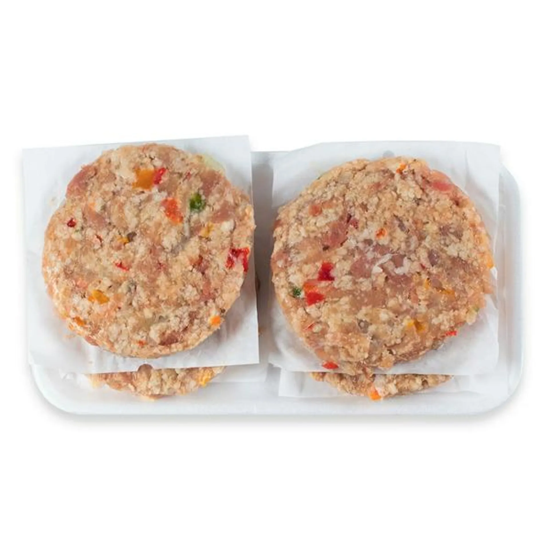 Stew Leonard's Pepper & Onion Chicken Burger