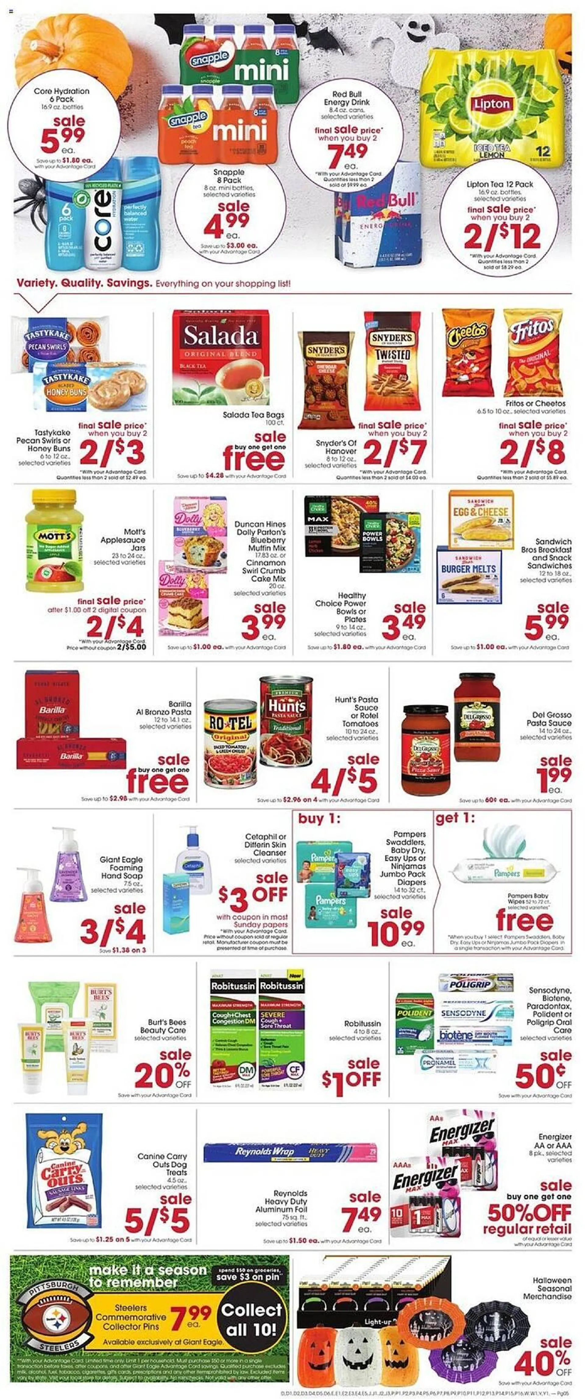 Weekly ad Giant Eagle Weekly Ad from October 24 to October 30 2024 - Page 5