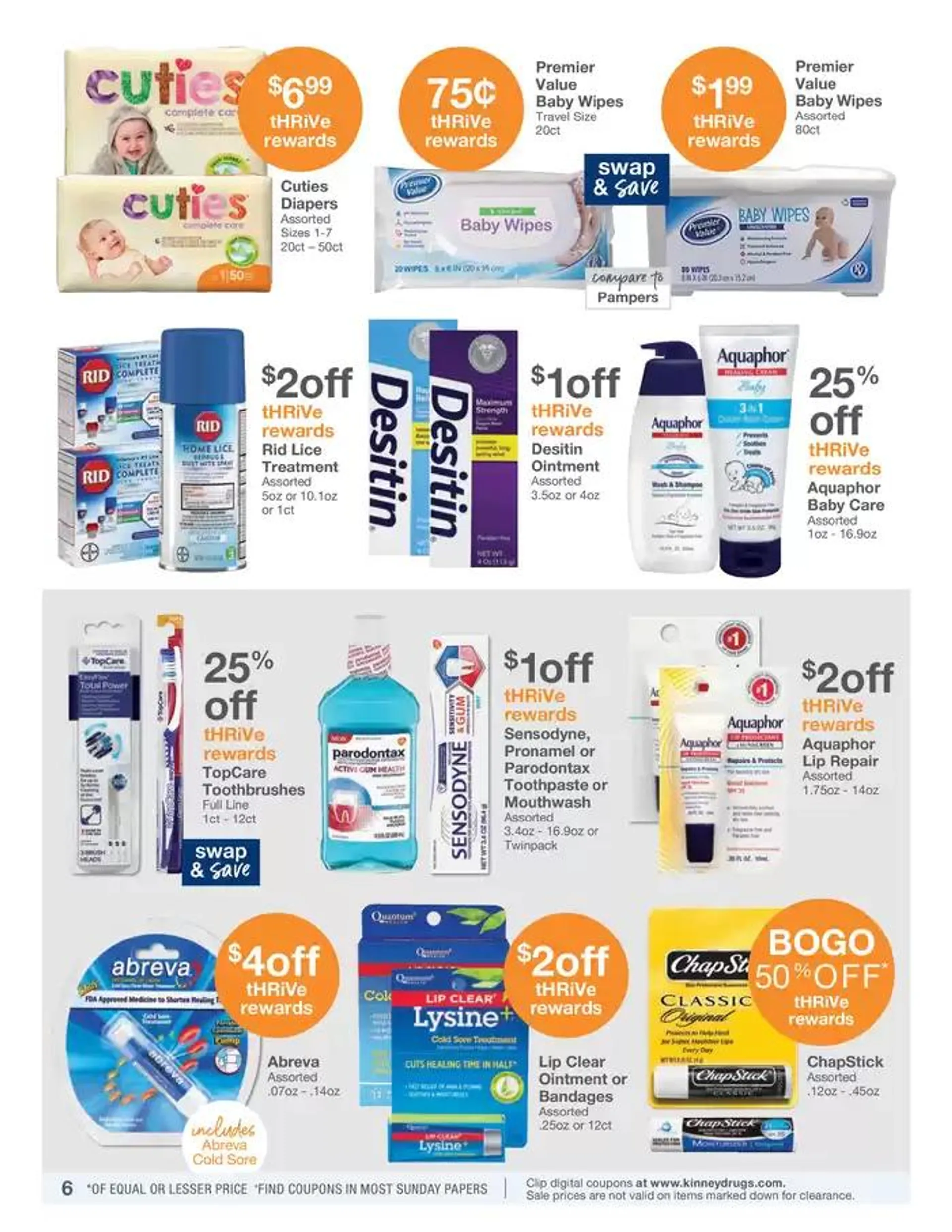 Weekly ad Kinney Drugs Weekly Ad from January 1 to January 8 2025 - Page 6