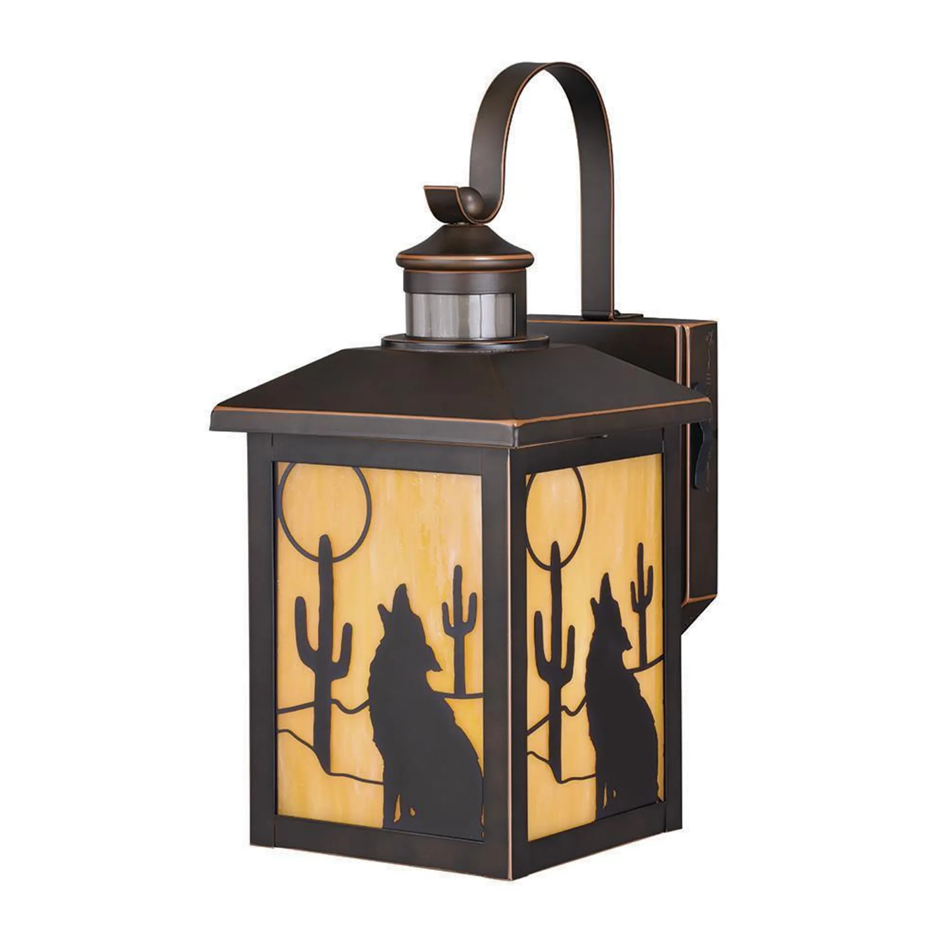 Patriot Lighting® Desert Burnished Bronze Motion Sensor Outdoor Wall Light