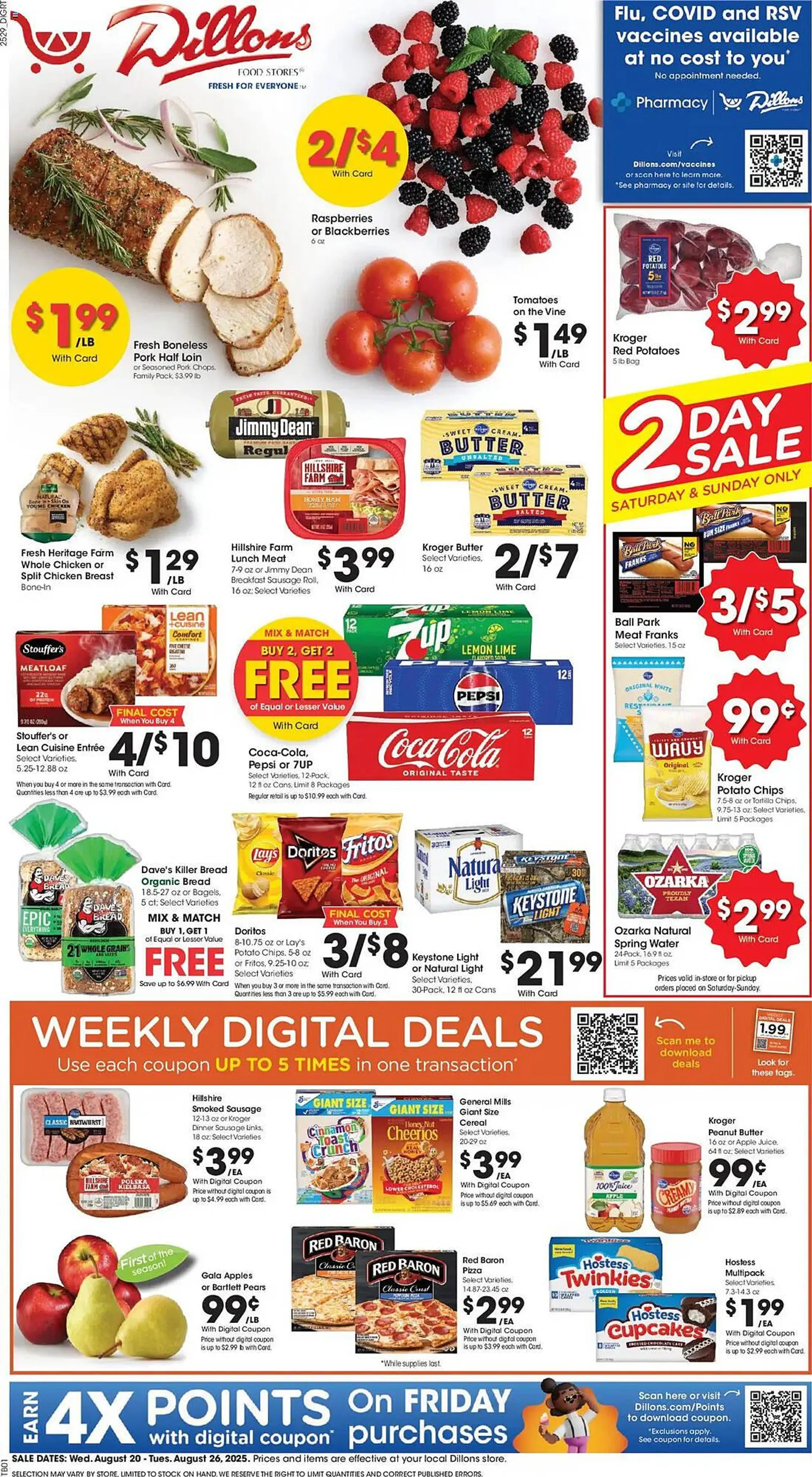 Weekly ad Dillons Weekly Ad from August 20 to August 27 2025 - Page 1