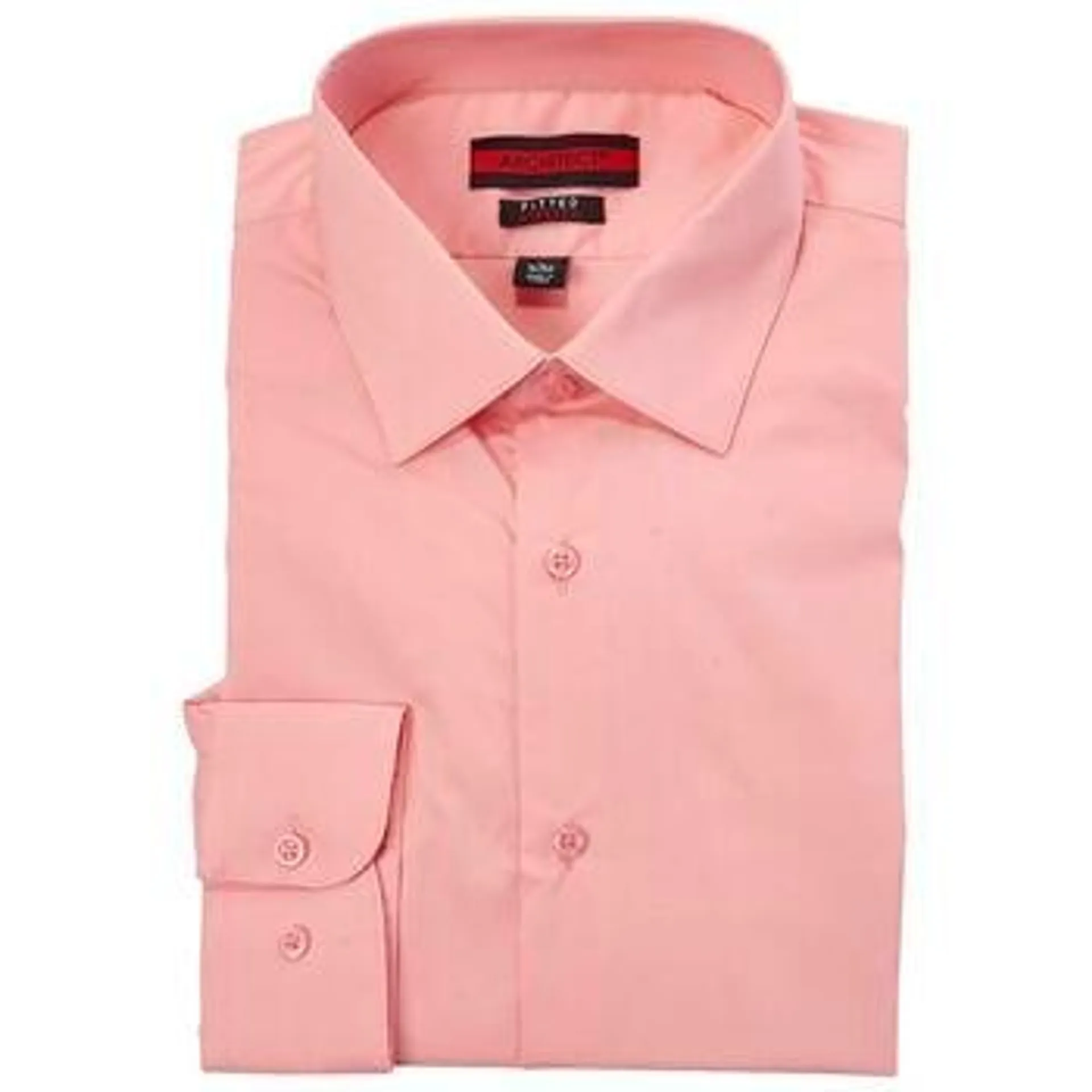 Mens Architect® Fitted Dress Shirt - Courts Pink