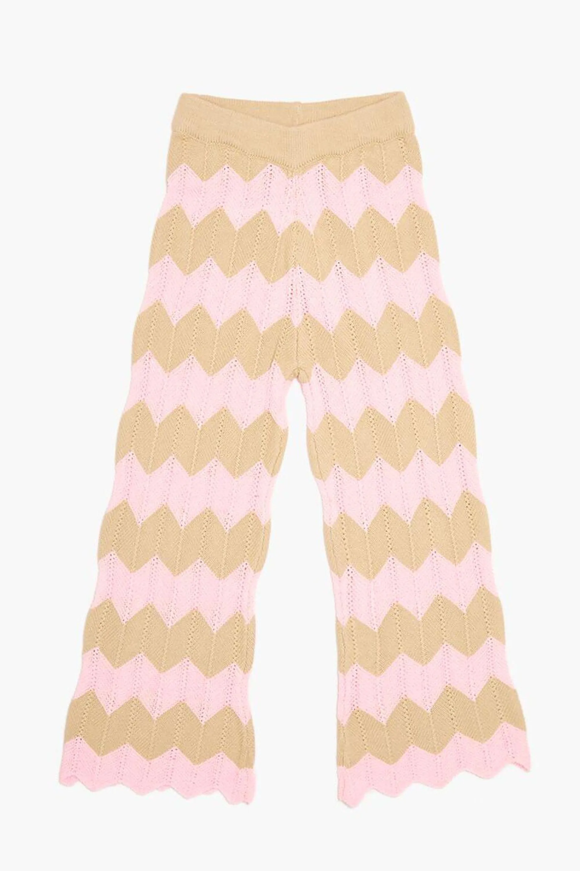 Girls Chevron Sweater-Knit Pants (Kids)