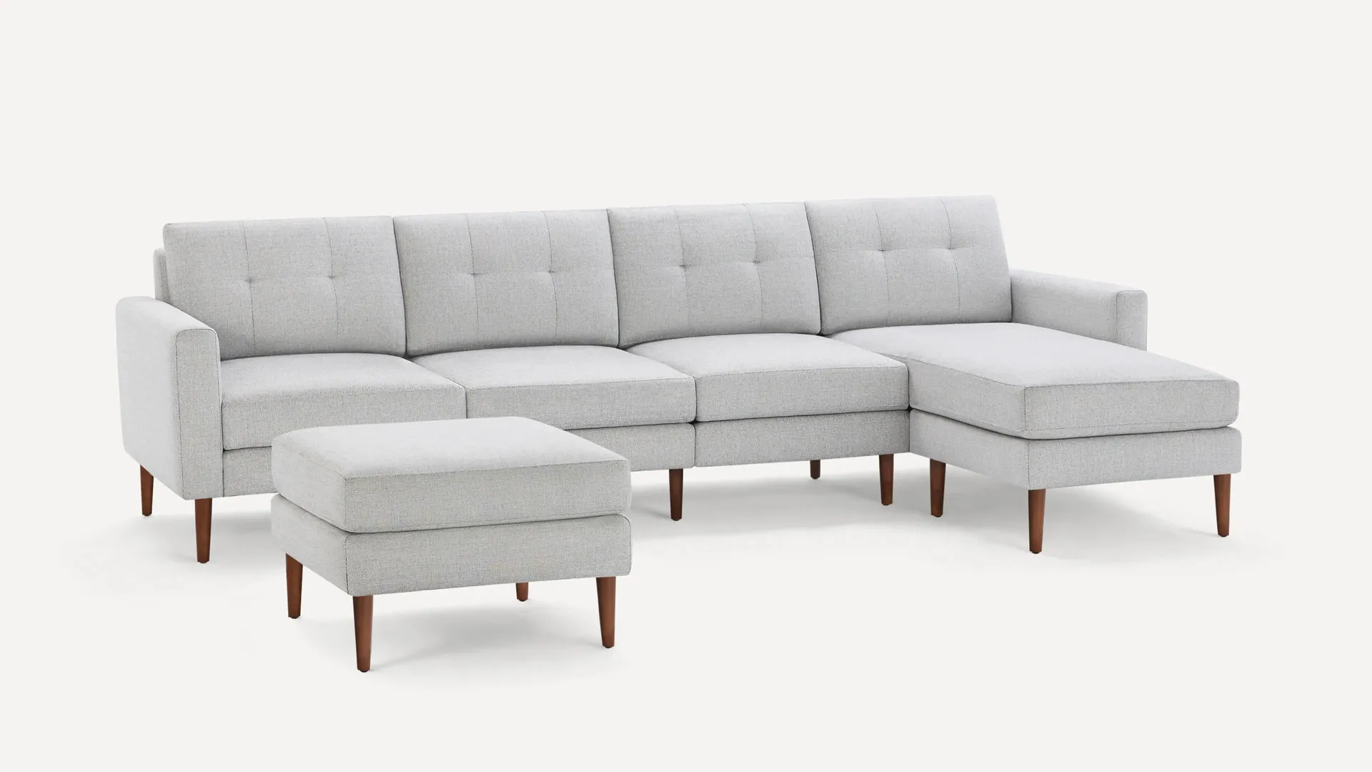 Block Nomad King Sectional with Ottoman