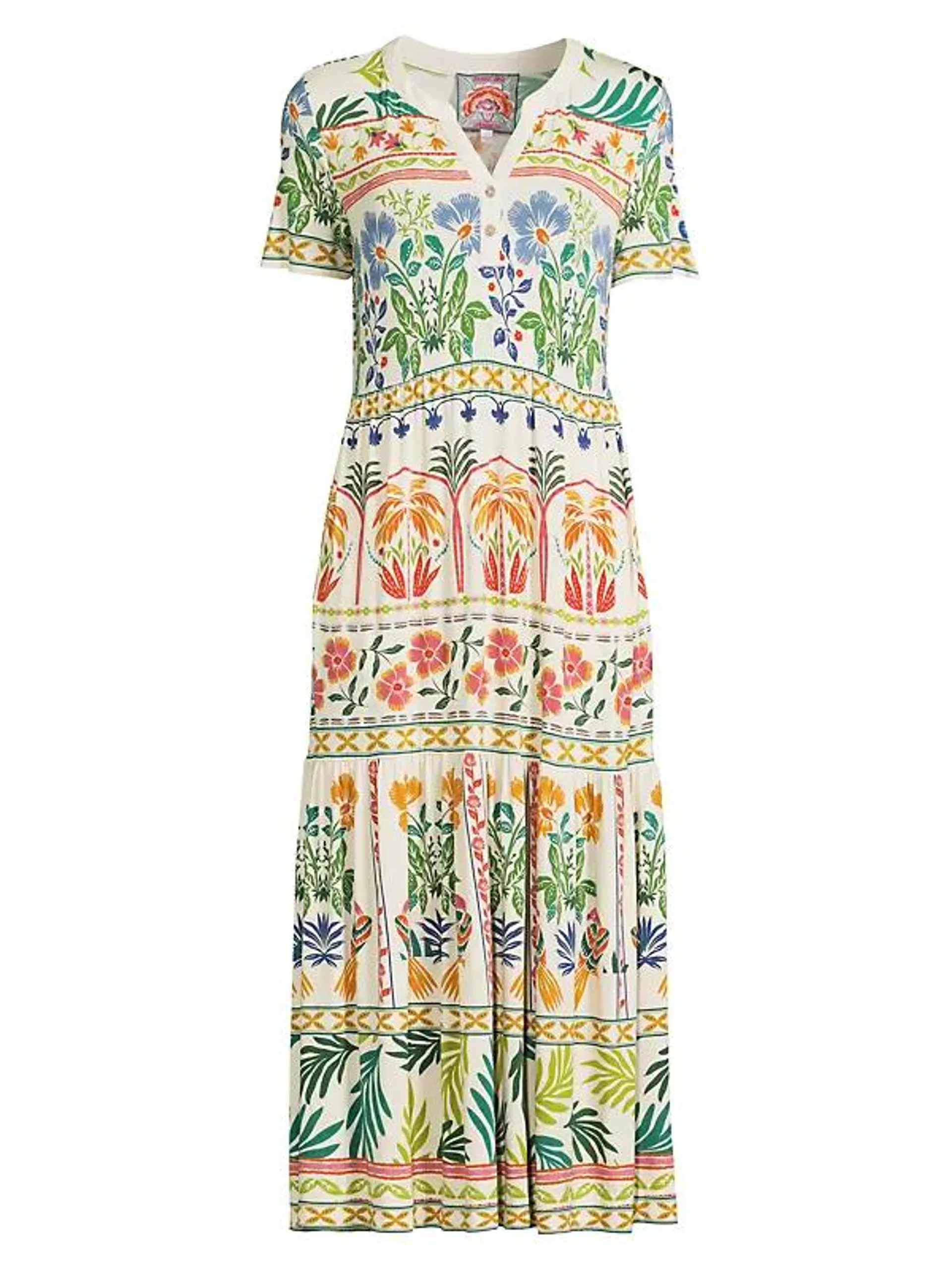 The Janie Floral Midi-Dress