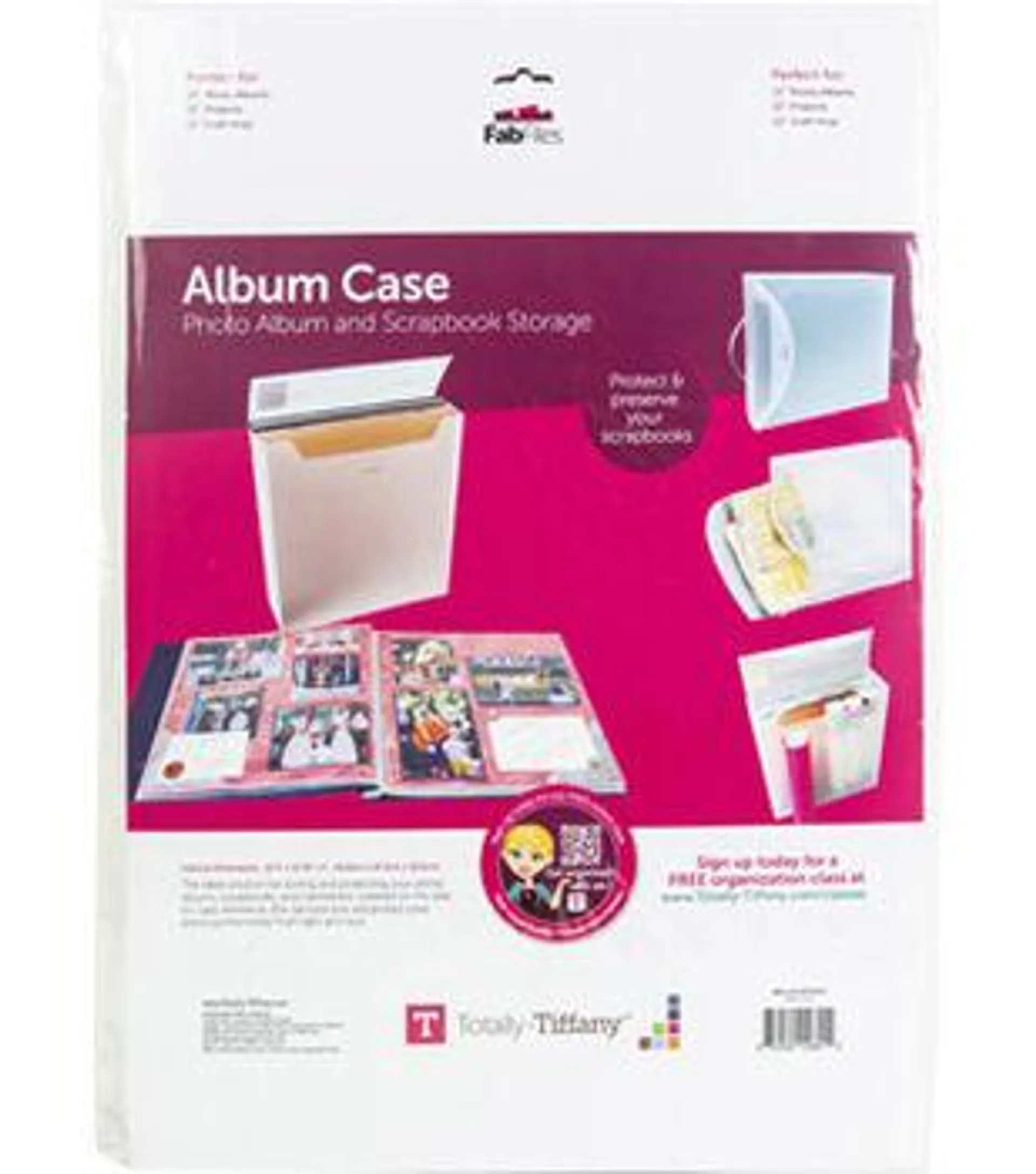 Totally Tiffany 12.5" x 13.5" Album Case Fab File