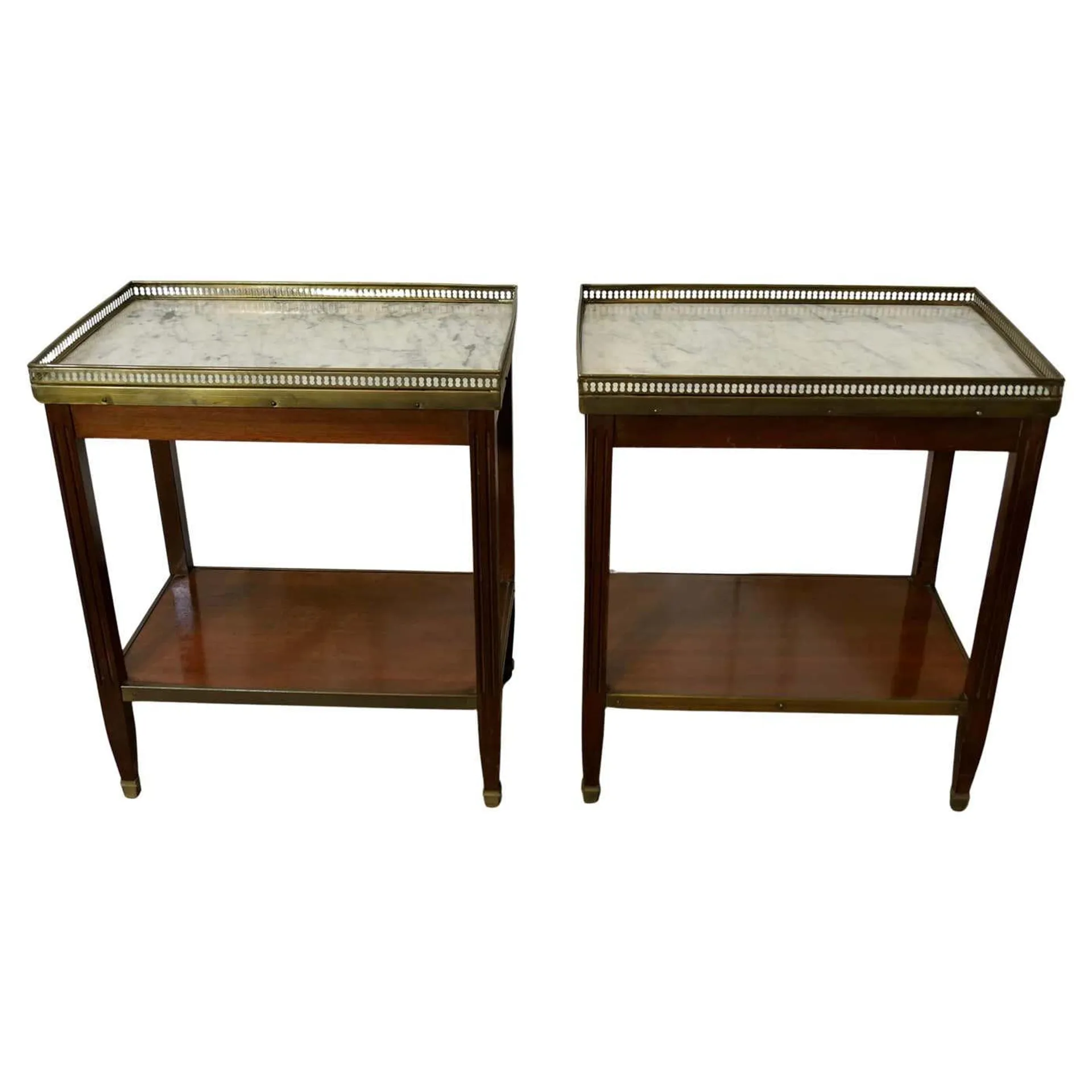 A Pair of French 19th Century Occasional Lamp Tables