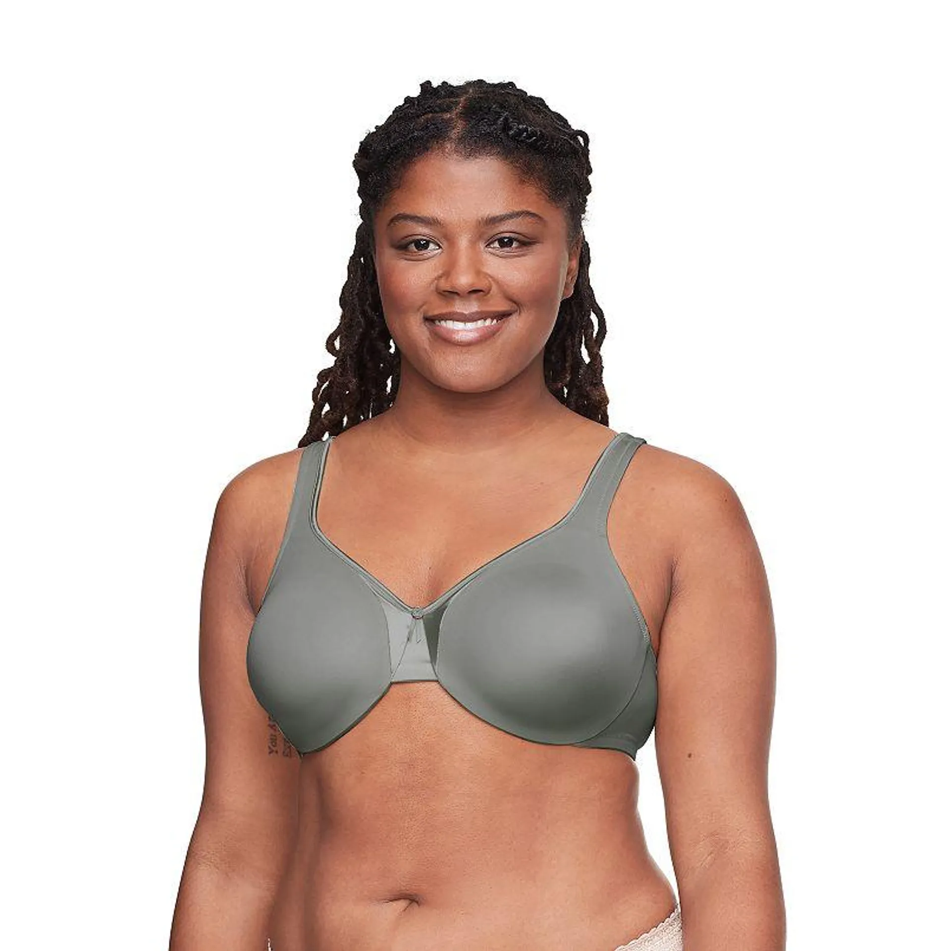 Warners Signature Support Cushioned Underwire Unlined Full-Coverage Bra 35002A