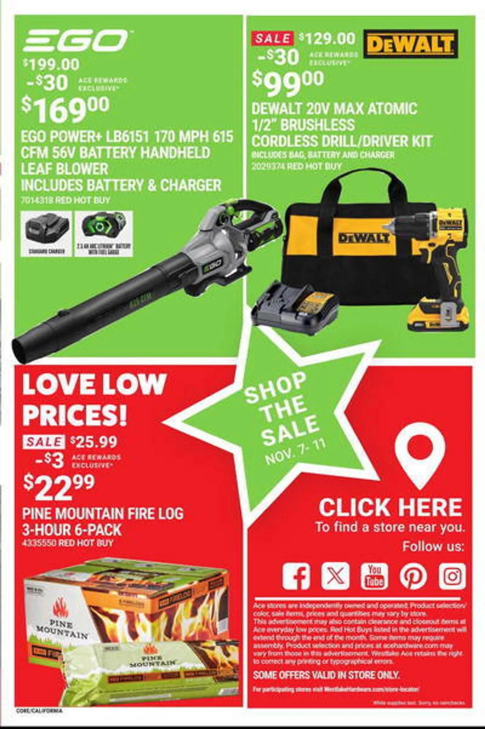 Weekly ad Ace Hardware Weekly Ad from November 7 to November 11 2024 - Page 2