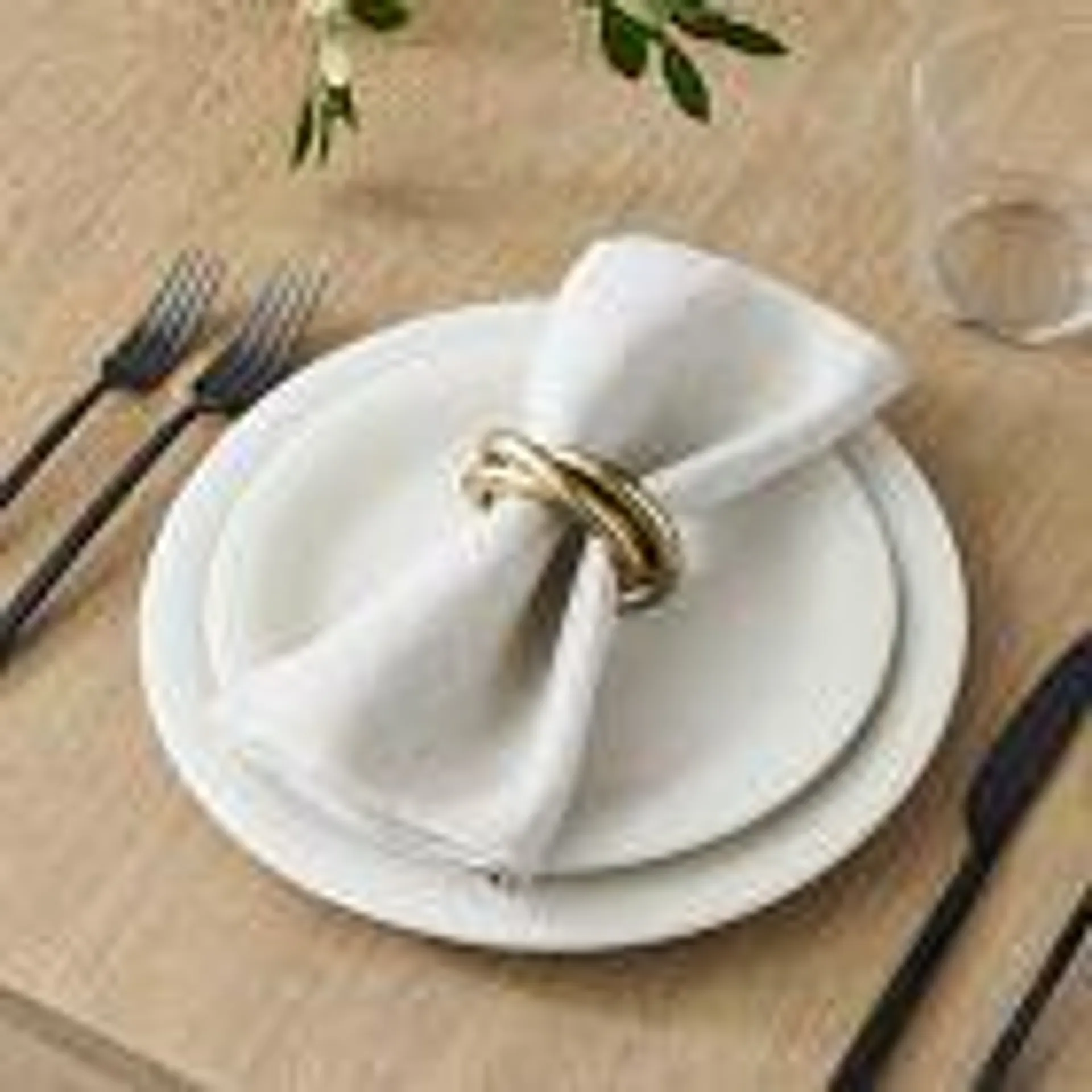 Twisted Napkin Rings