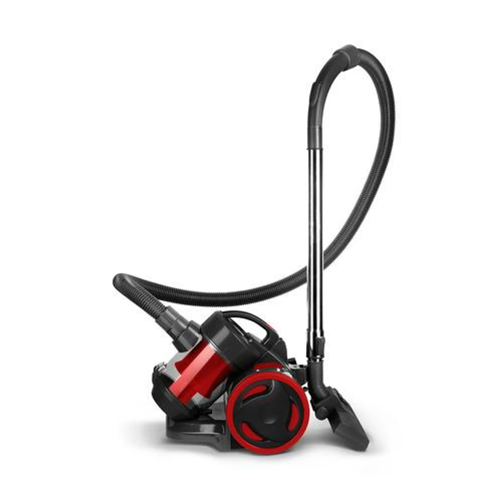 Cyclone Canister Vacuum Cleaner - Red/Black