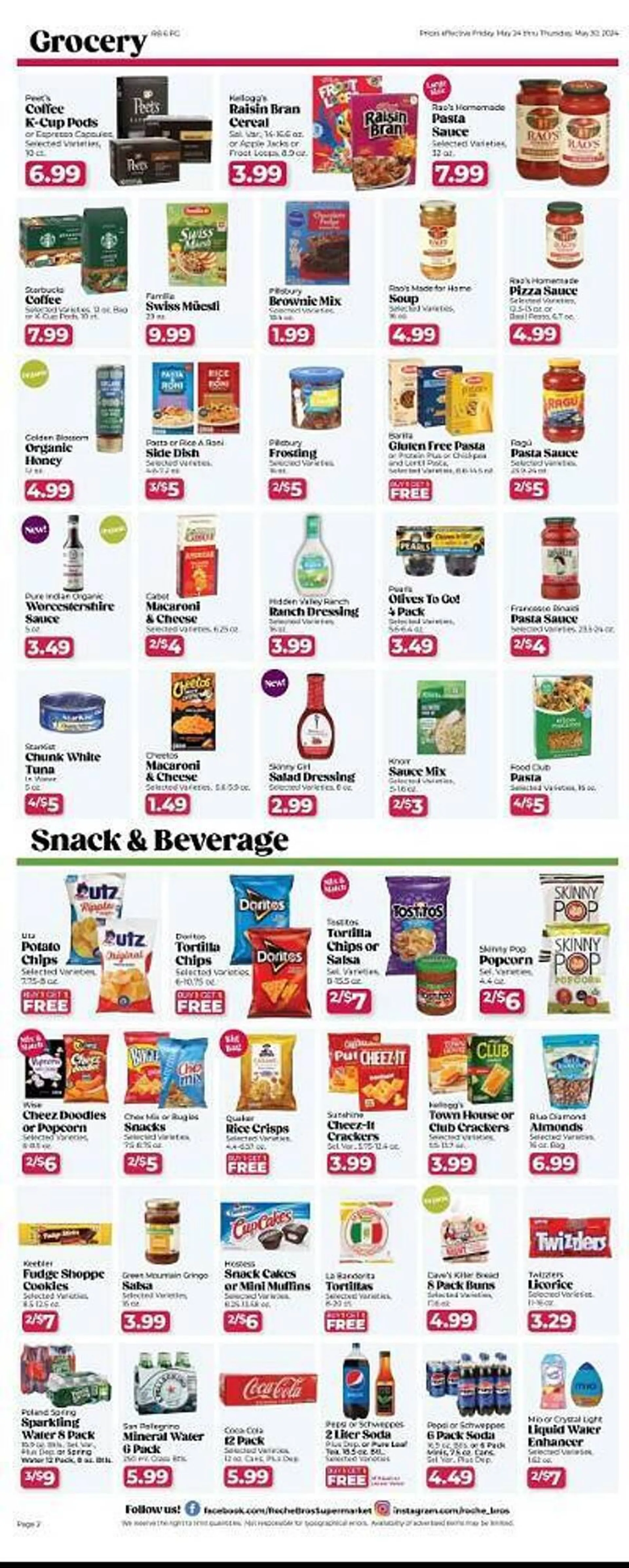 Weekly ad Roche Bros Weekly Ad from May 24 to May 30 2024 - Page 2