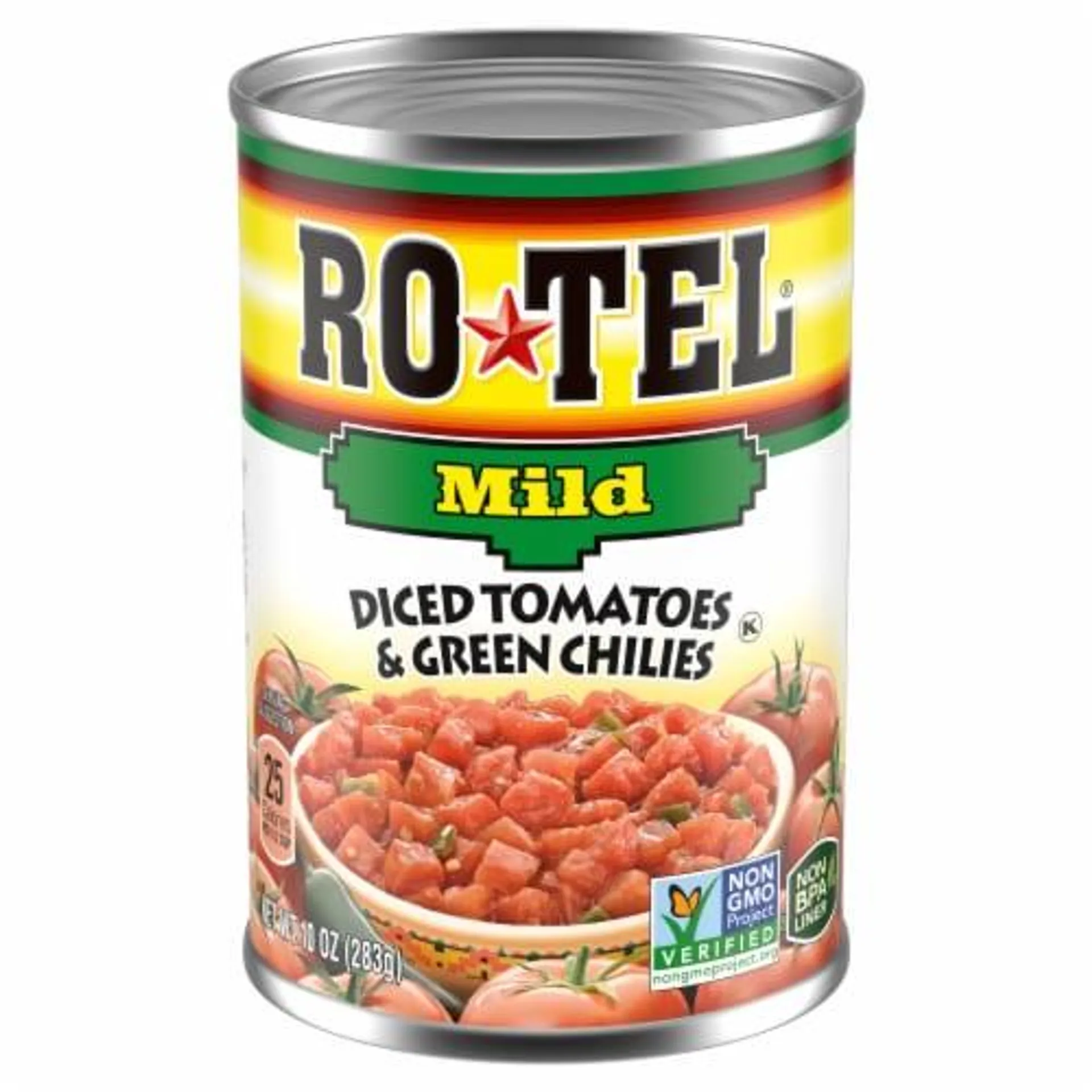 Rotel Mild Diced Tomatoes And Green Chilies