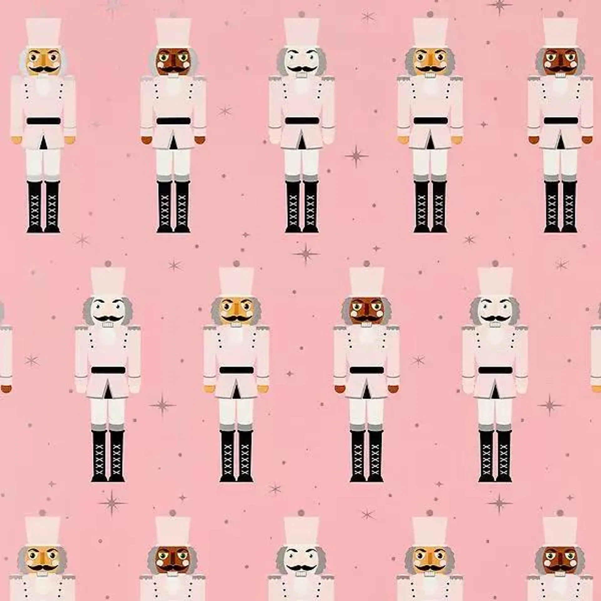 Gartner Studios Pink Nutcracker Wrapping Paper