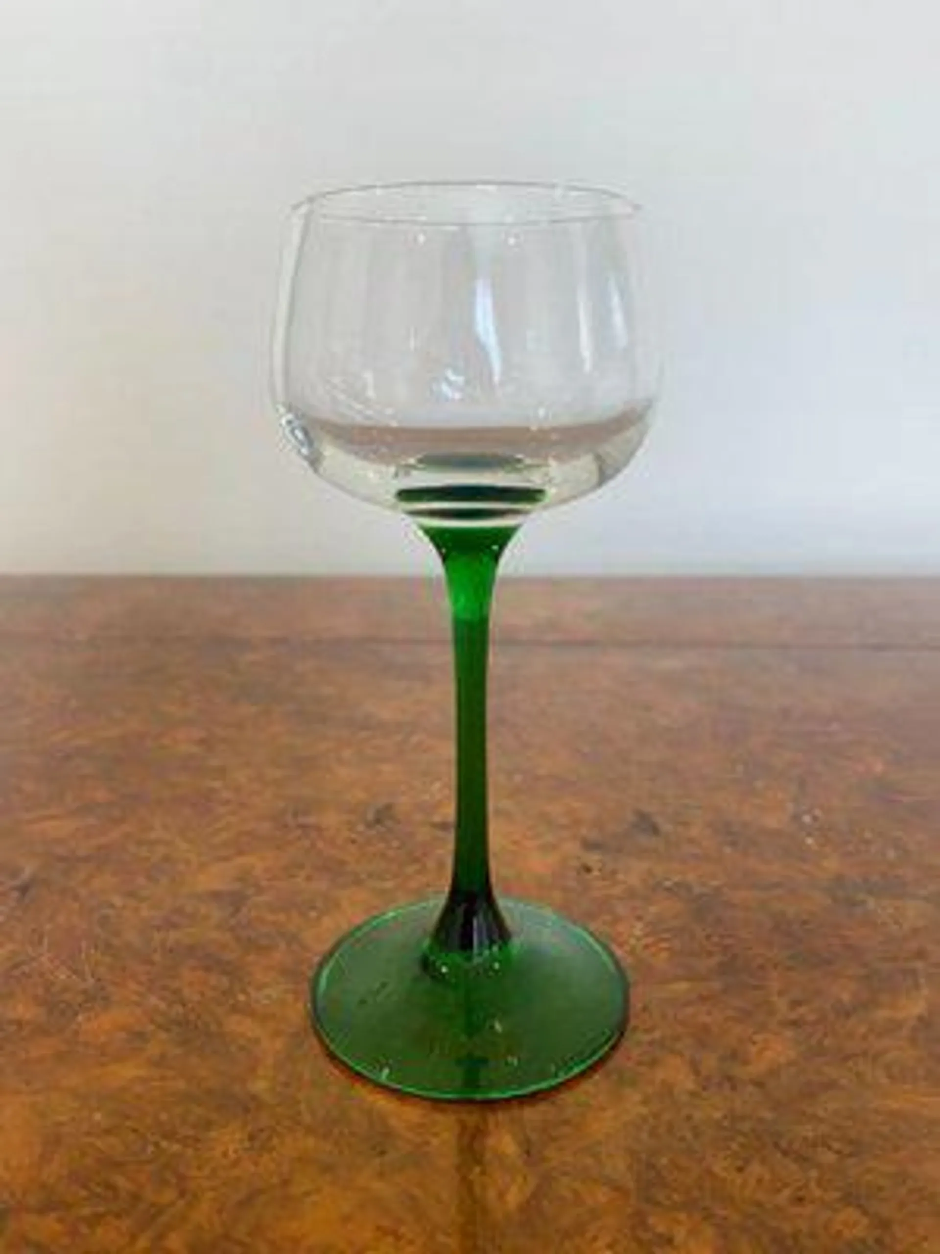 Edwardian Wine Glasses, 1910s, Set of 6