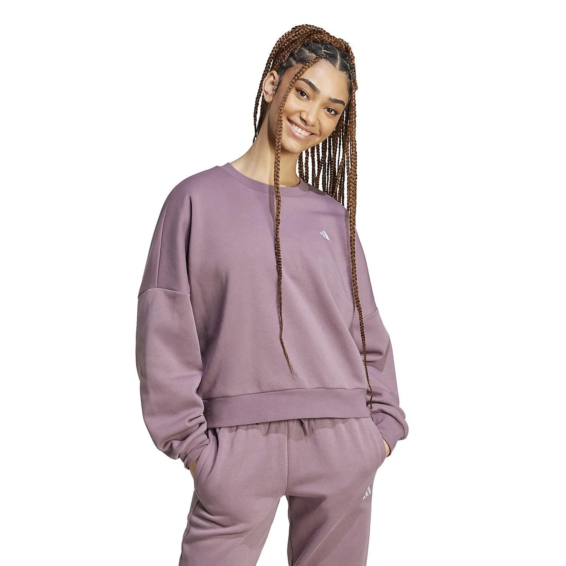 adidas Women's Essentials Feel Cozy Sweatshirt