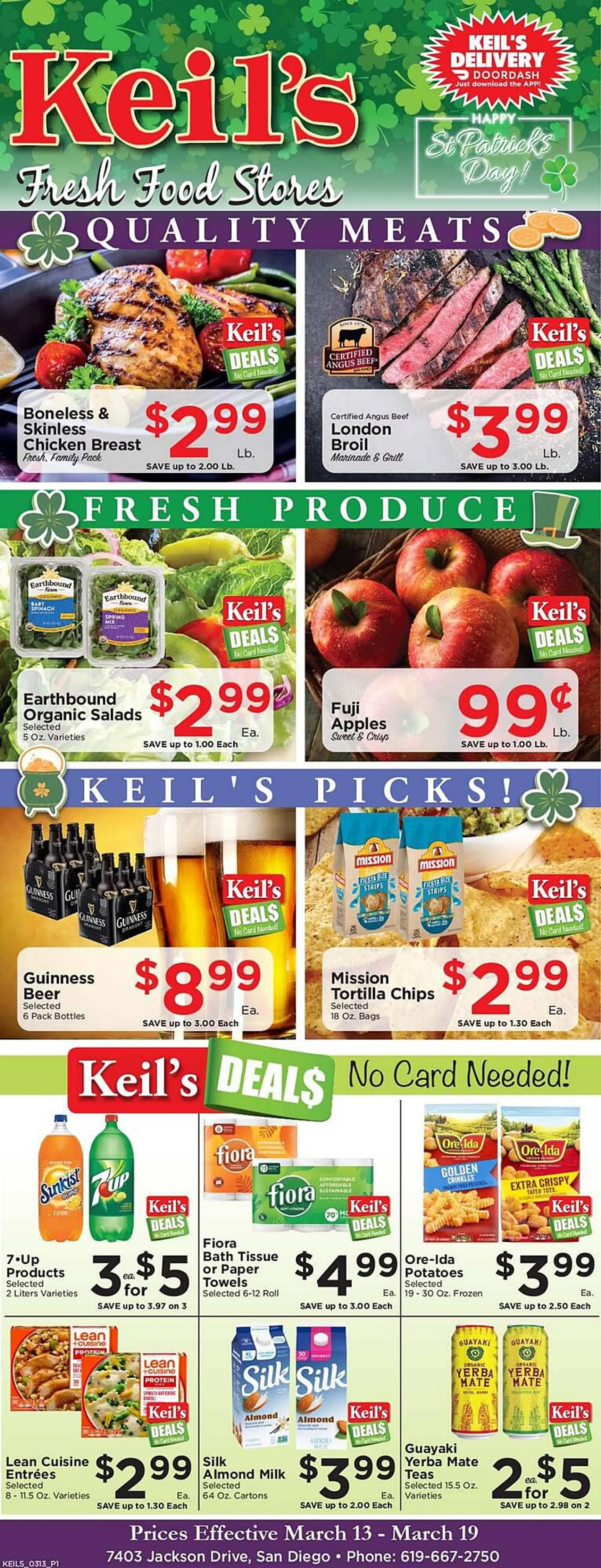 Weekly ad Keil's Fresh Food Stores Weekly Ad from March 13 to March 19 2024 - Page 