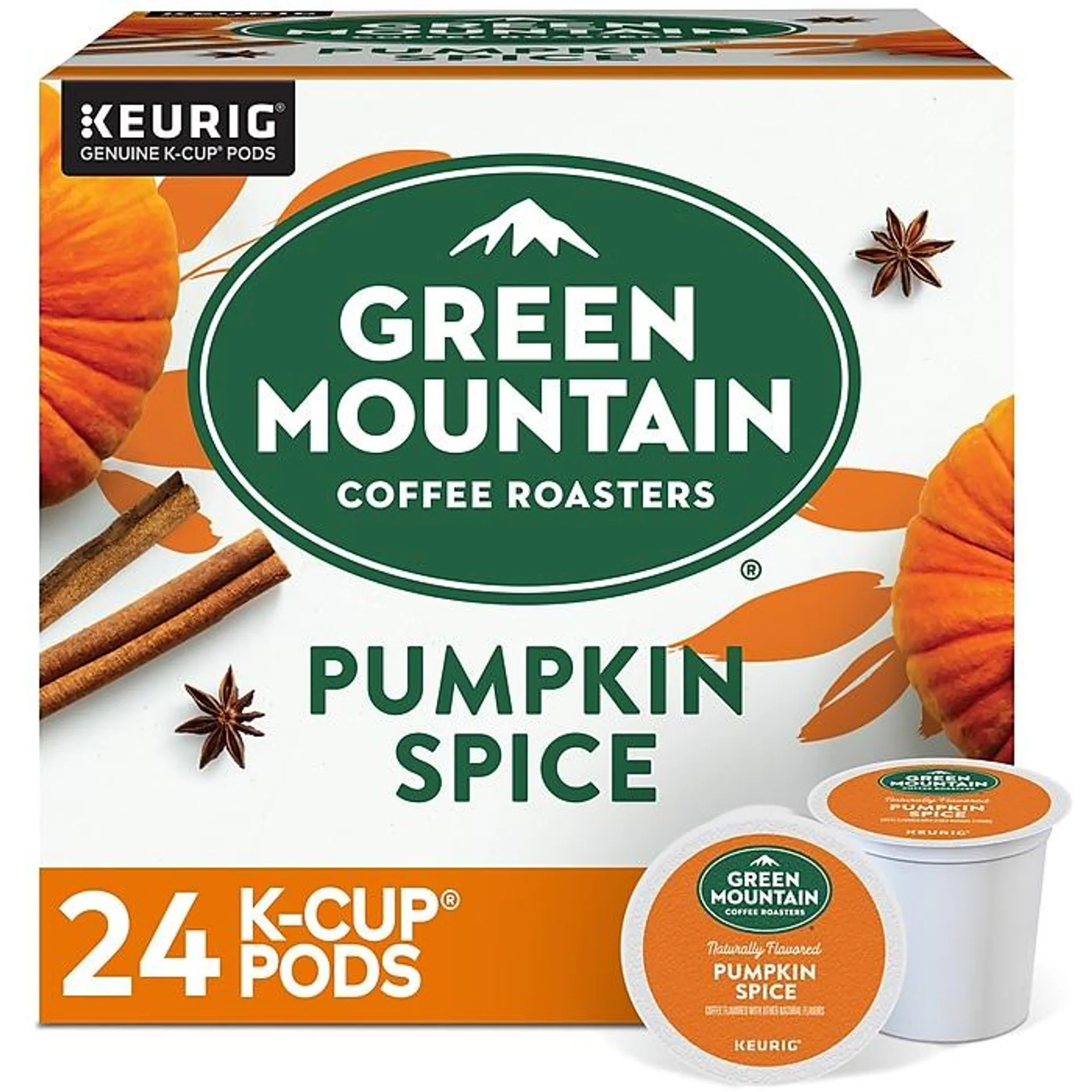 Green Mountain Pumpkin Spice Coffee Keurig® K-Cup® Pods,