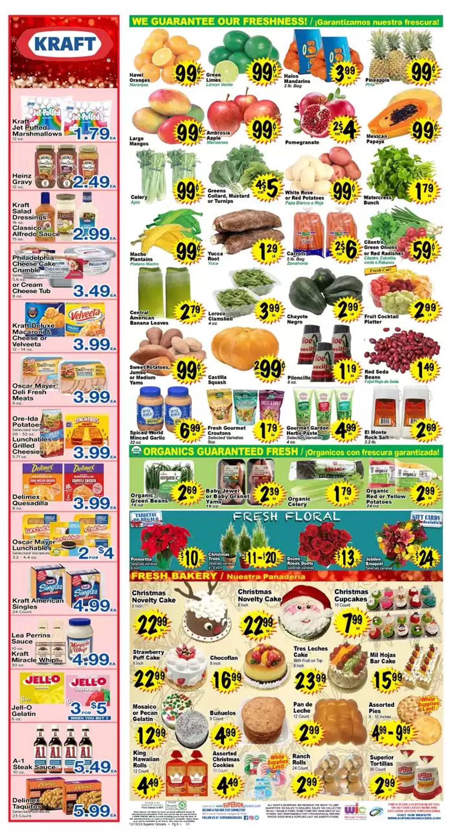 Weekly ad Weekly specials Superior Grocers from December 18 to December 24 2024 - Page 6