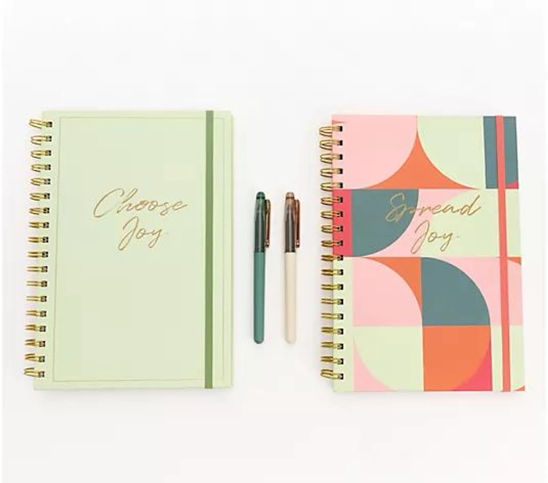 Inspirational Devotion S/2 Hard Cover Journals w/ 2 Pens