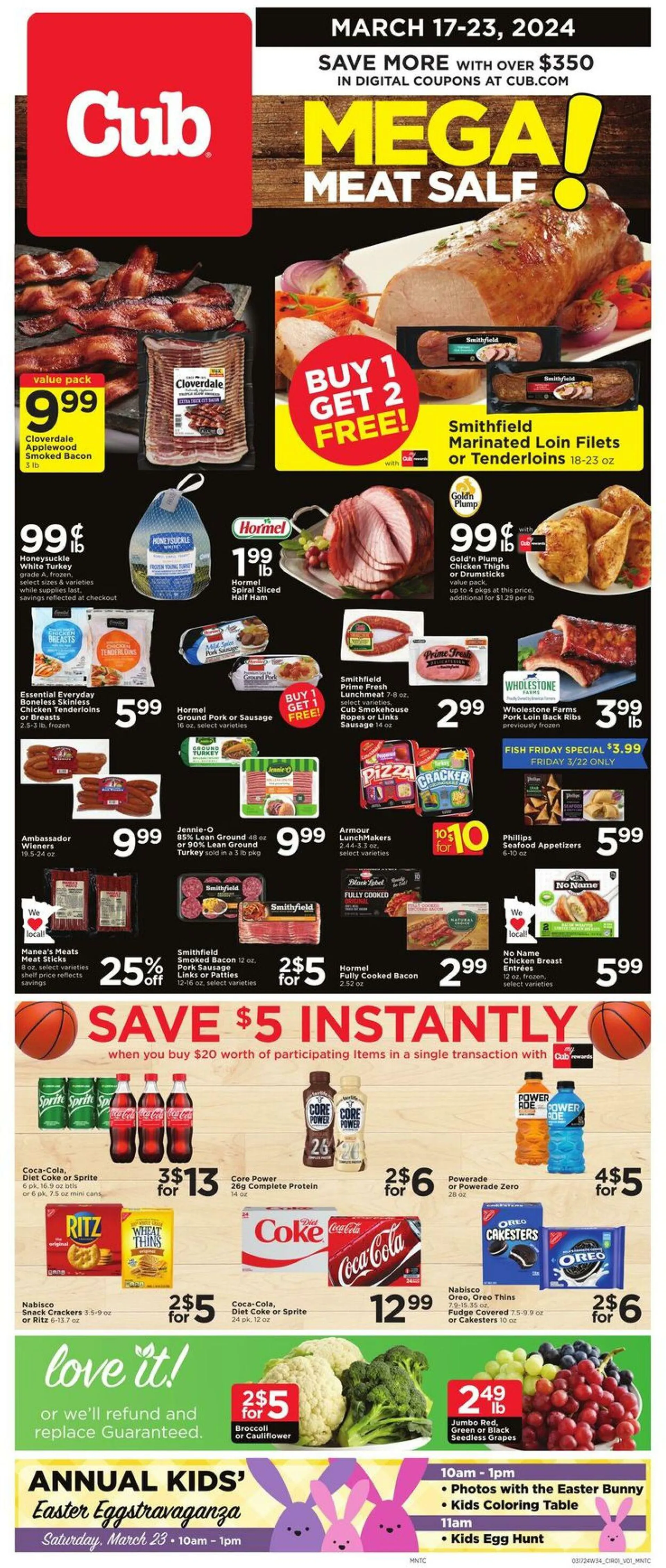 Weekly ad Cub Foods Current weekly ad from March 17 to March 23 2024 - Page 