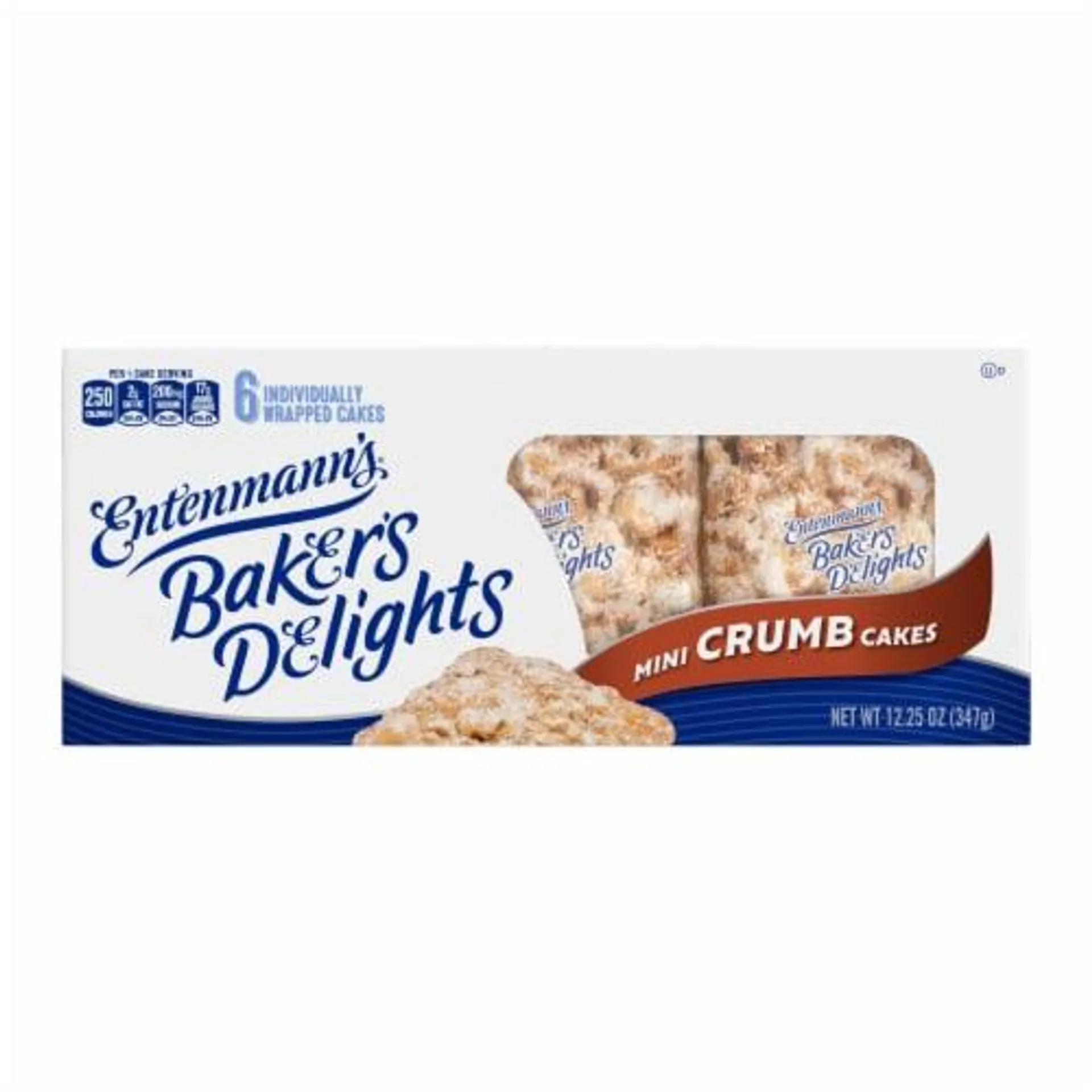 Entenmann's Minis Individually Wrapped Crumb Snack Cakes