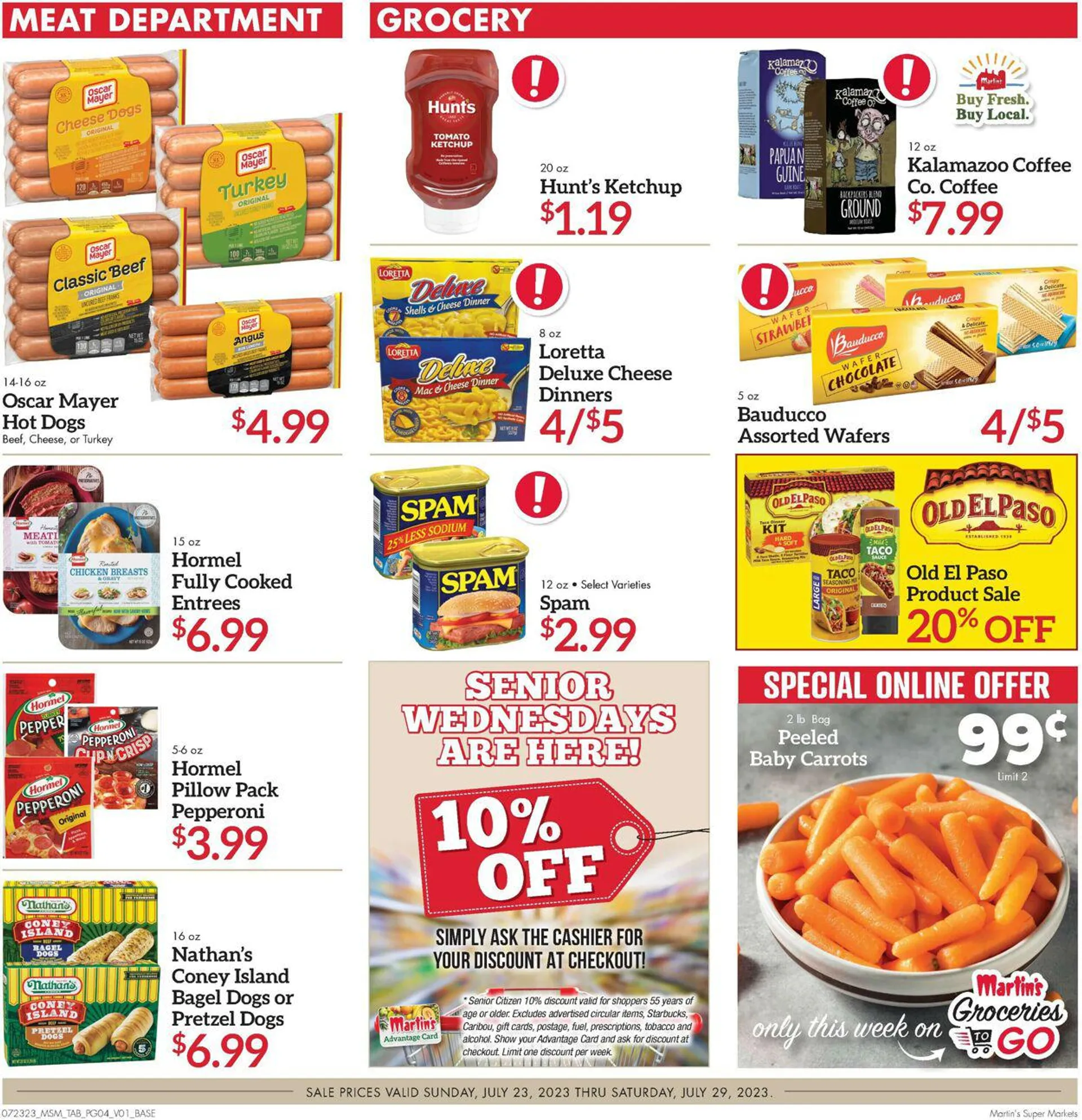 Weekly ad Martin’s Current weekly ad from July 23 to July 29 2023 - Page 4