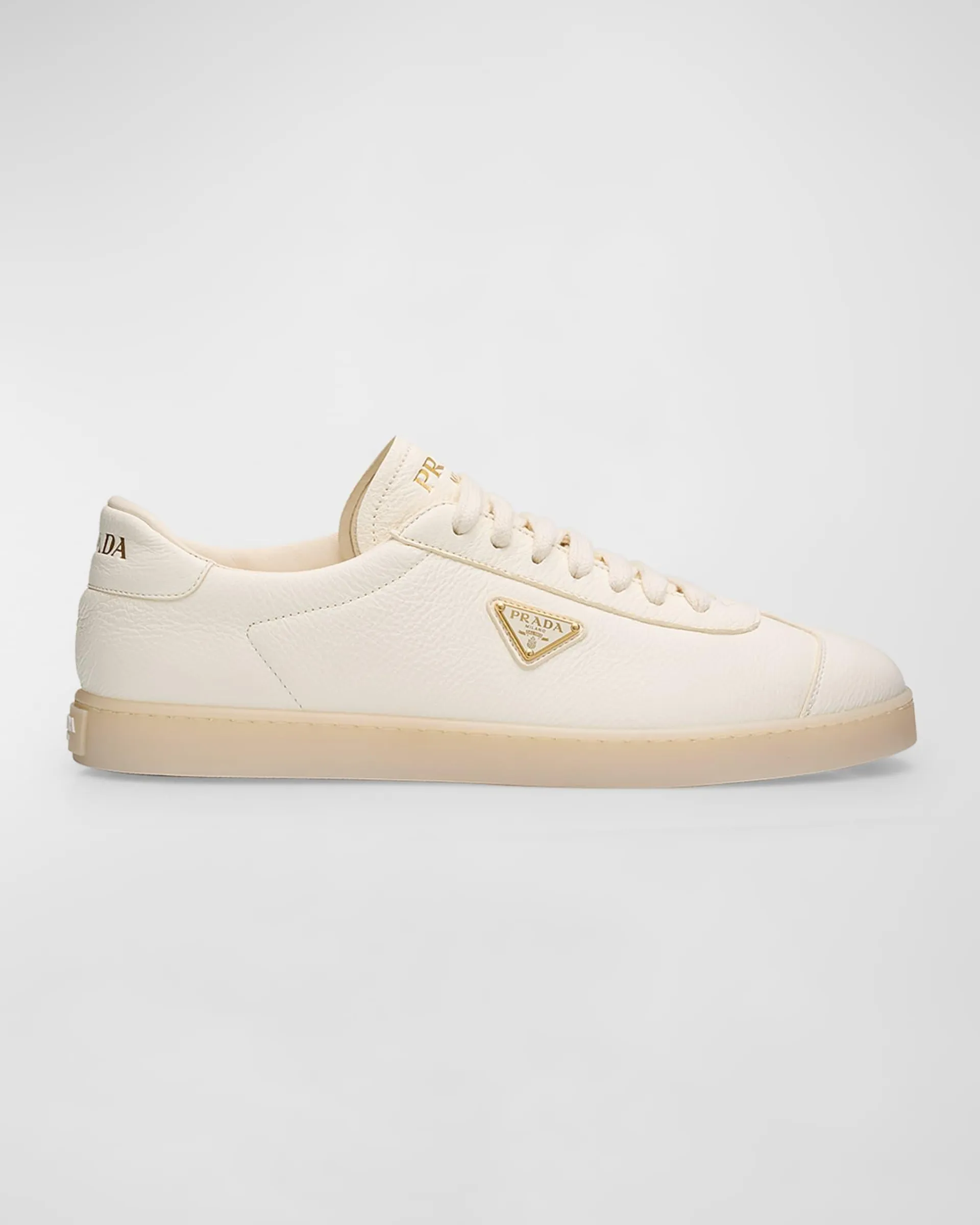 Men's Lane Deerskin Low-Top Sneakers